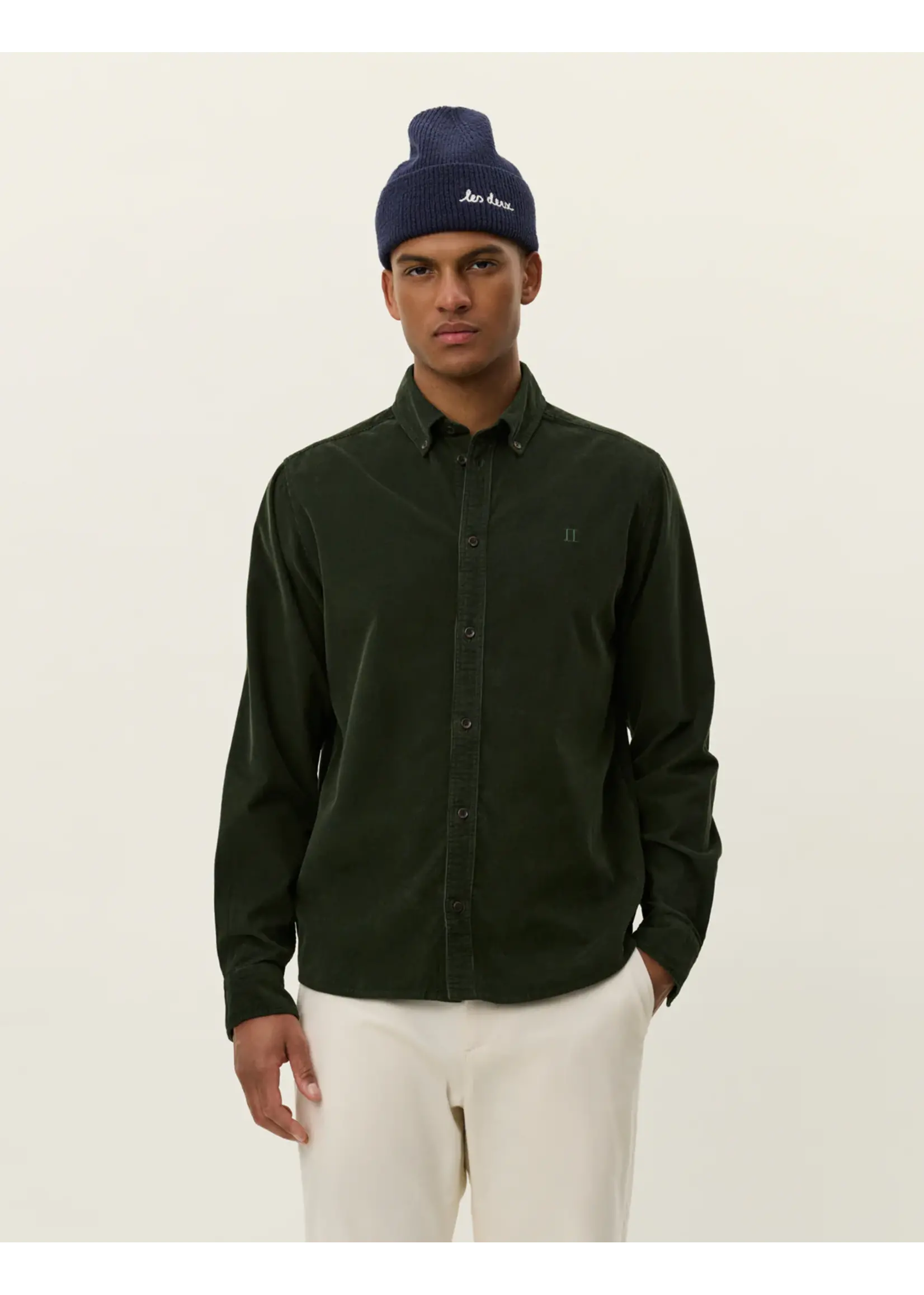 Les Deux Les Deux - Konrad Pinwale Corduroy Shirt - Duffel Bag