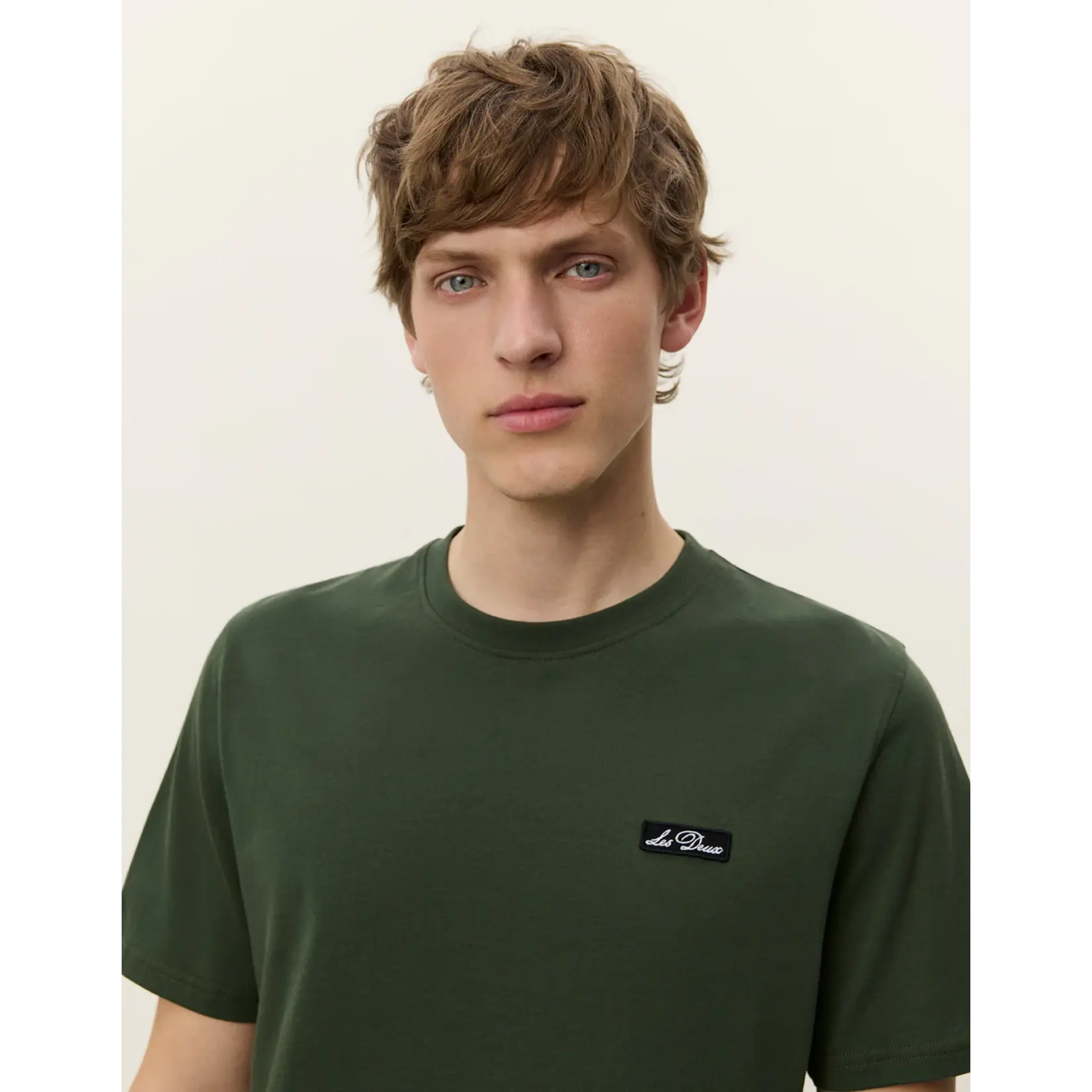 Les Deux Les Deux - Patch T-shirt - Verschillende Kleuren