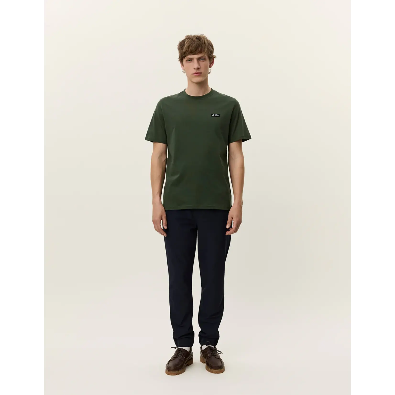 Les Deux Les Deux - Patch T-shirt - Verschillende Kleuren