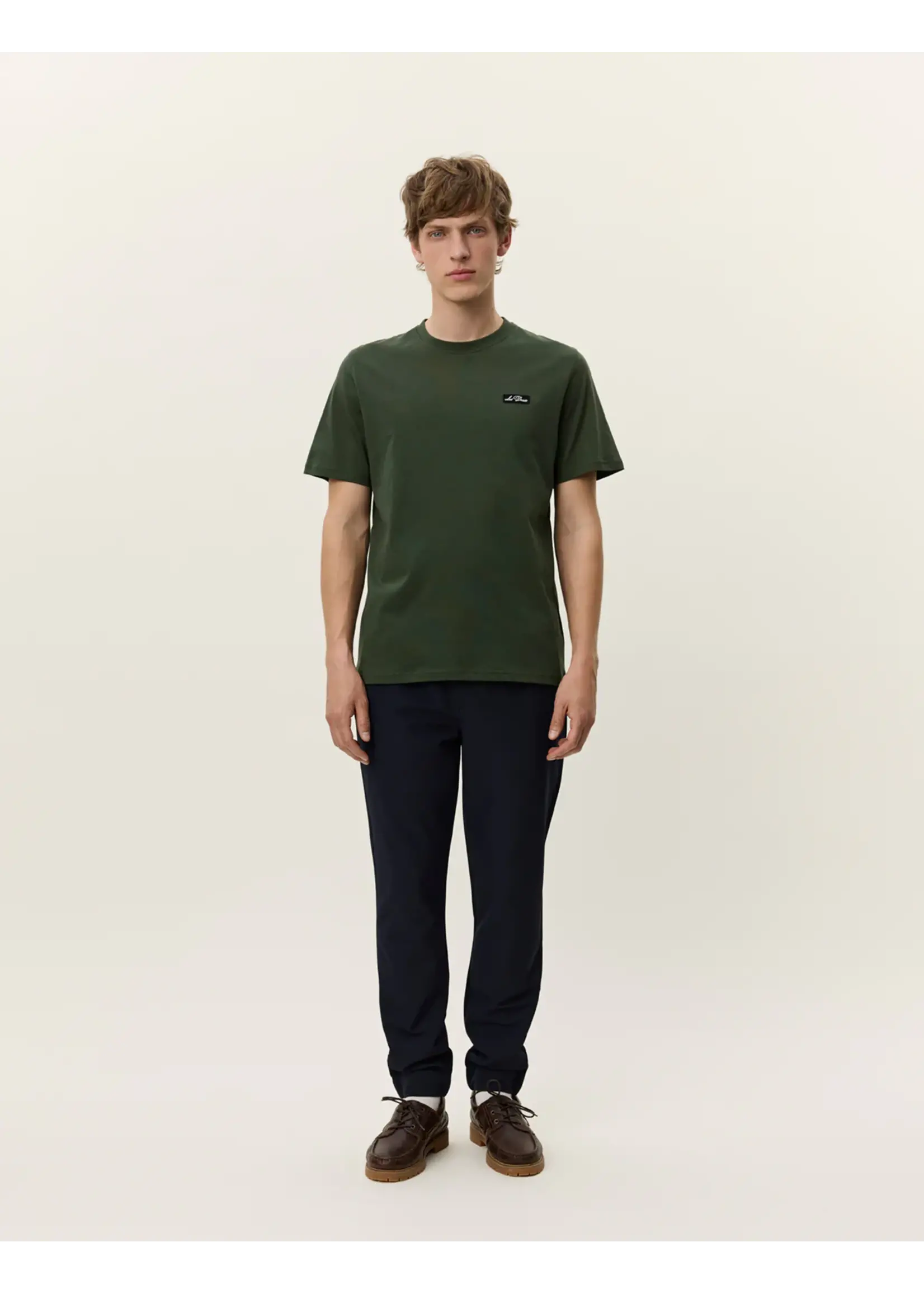 Les Deux Les Deux - Patch T-shirt - Verschillende Kleuren