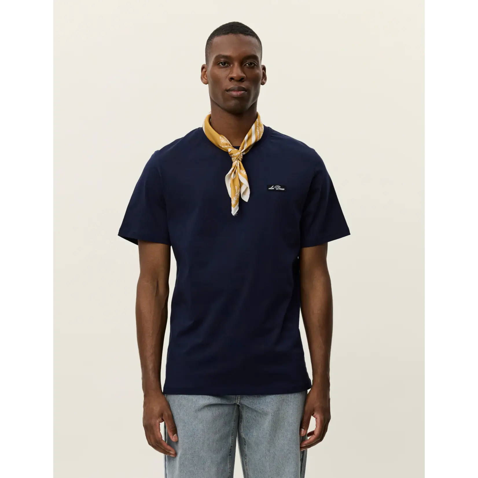 Les Deux Les Deux - Patch T-shirt - Verschillende Kleuren