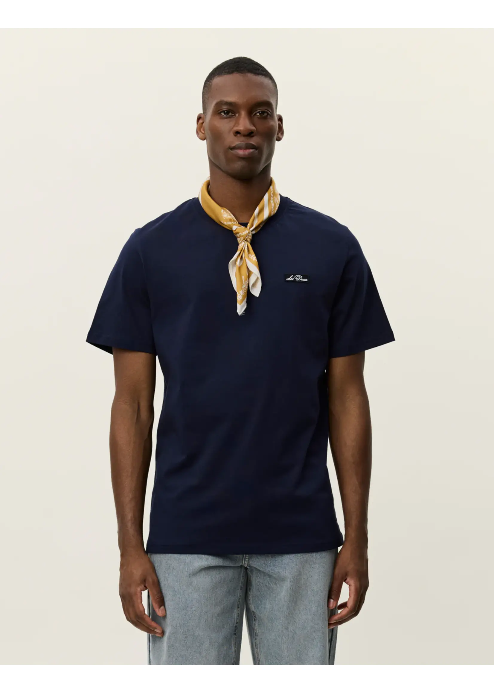 Les Deux Les Deux - Patch T-shirt - Verschillende Kleuren