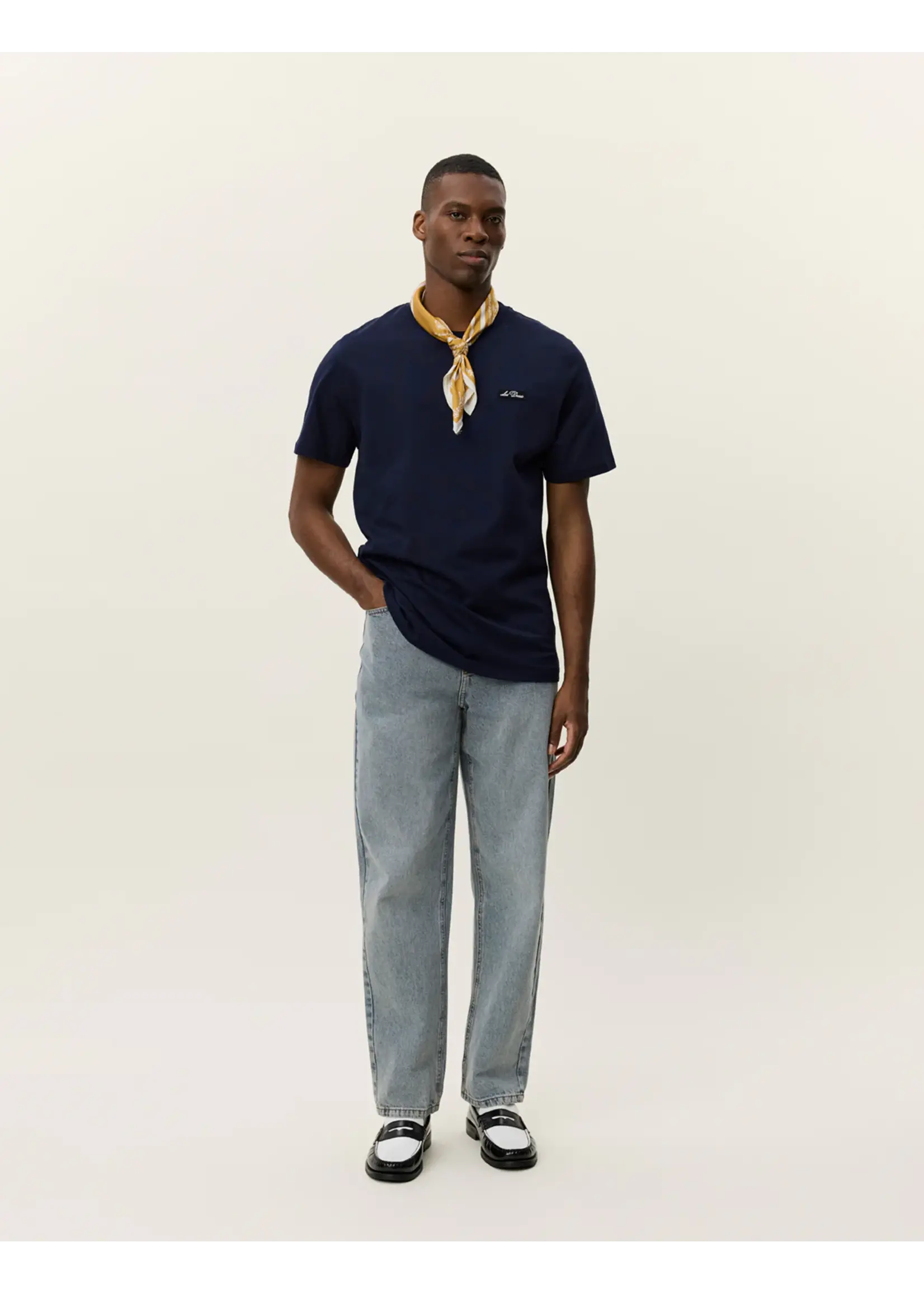 Les Deux Les Deux - Patch T-shirt - Verschillende Kleuren