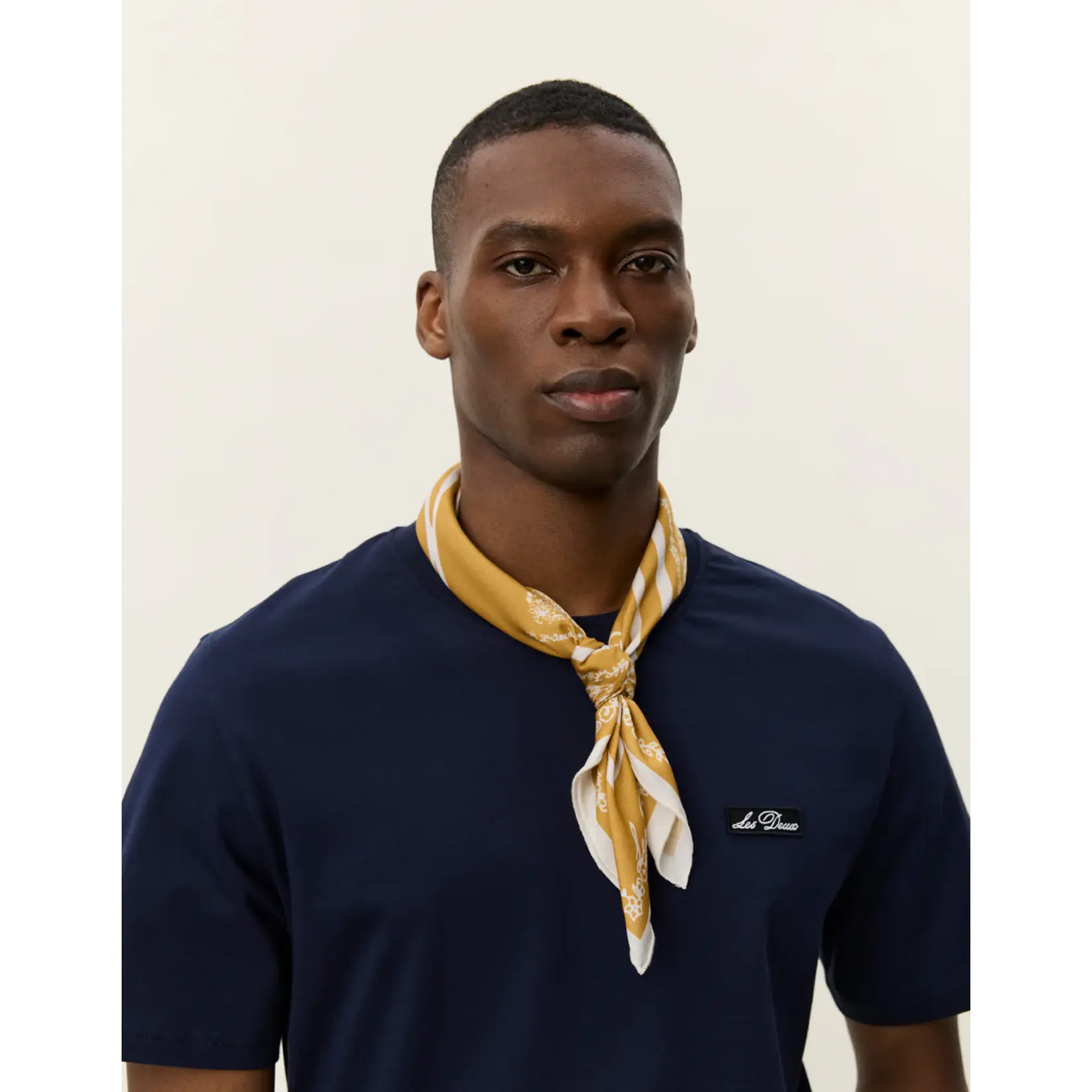 Les Deux Les Deux - Patch T-shirt - Verschillende Kleuren