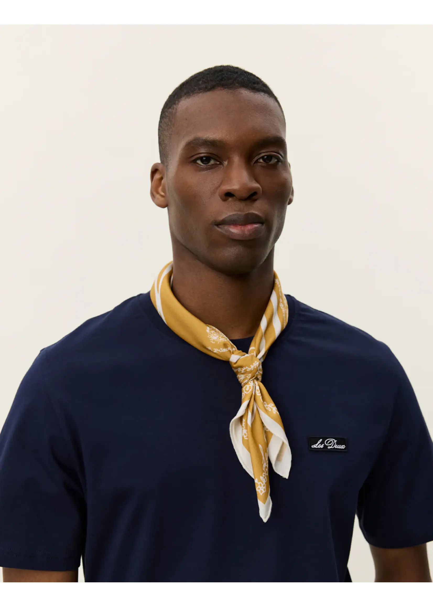 Les Deux Les Deux - Patch T-shirt - Verschillende Kleuren