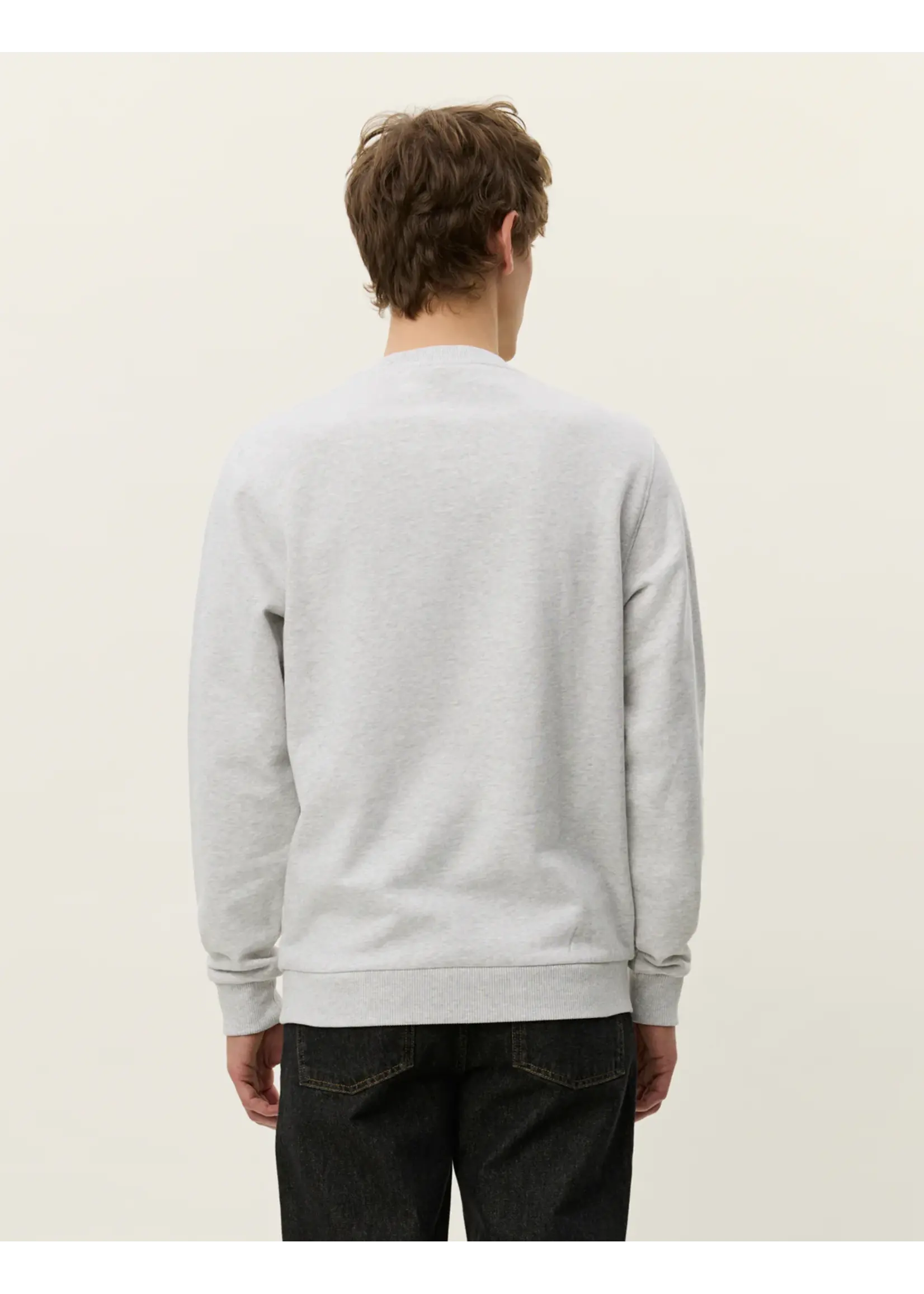 Les Deux Les Deux - Patch Sweatshirt - Snow Melange