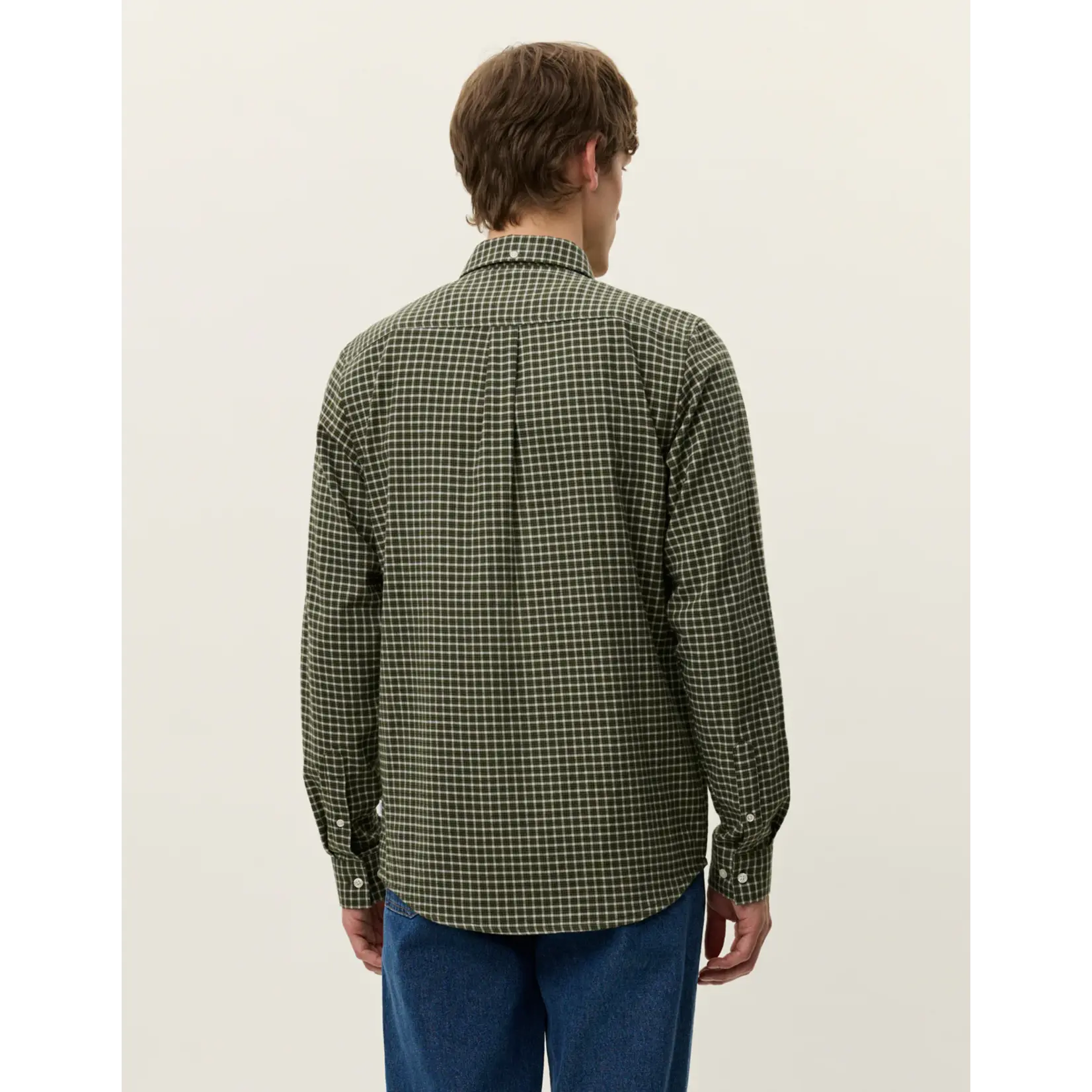 Les Deux Les Deux - Konrad Check Flannel Shirt - Light Sand