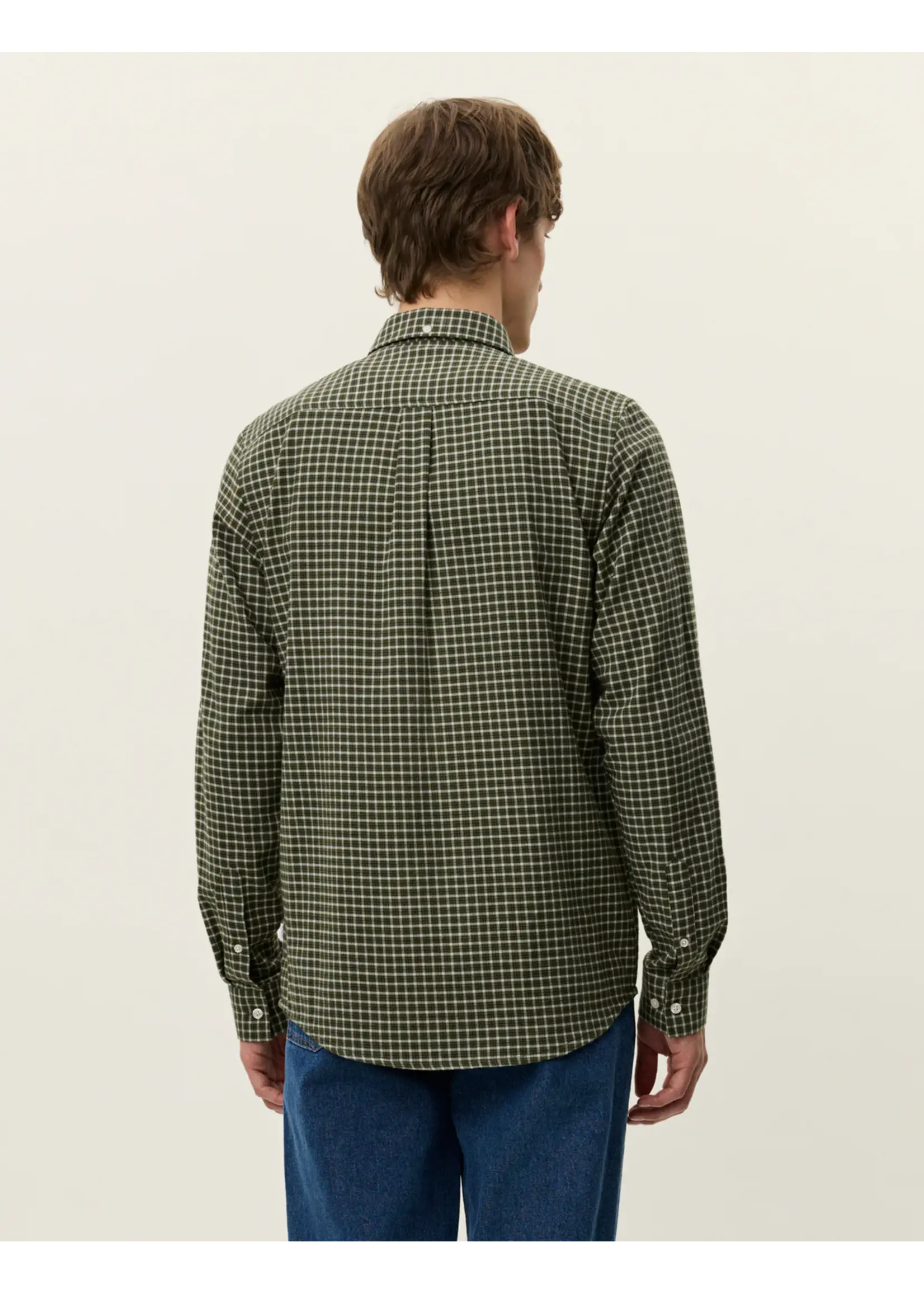 Les Deux Les Deux - Konrad Check Flannel Shirt - Light Sand