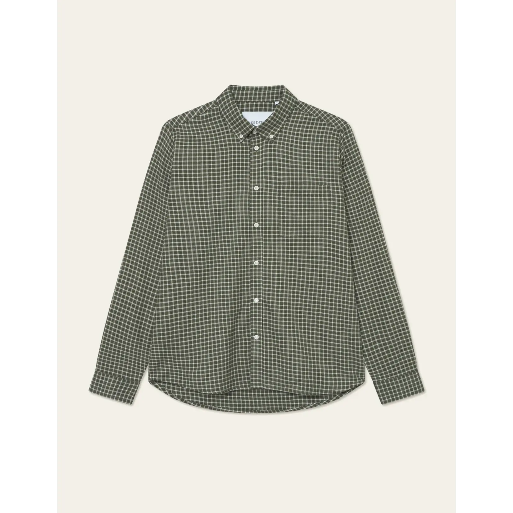 Les Deux Les Deux - Konrad Check Flannel Shirt - Light Sand