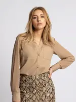 NIKKIE NIKKIE - Larisa Blouse - Hazelnut