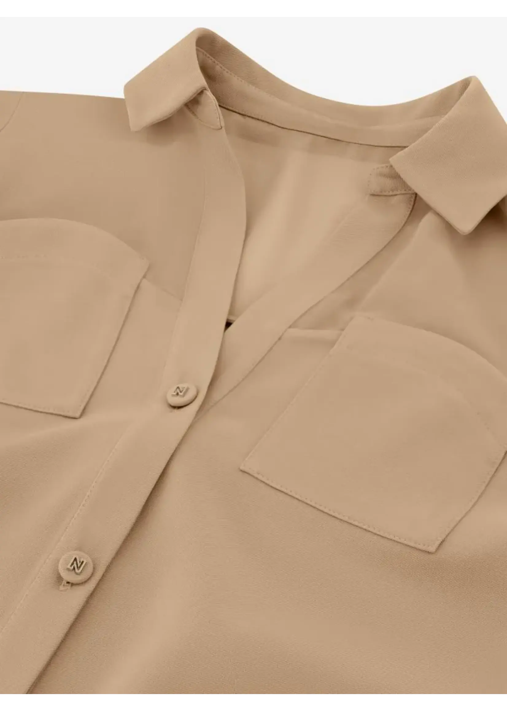 NIKKIE NIKKIE - Larisa Blouse - Hazelnut