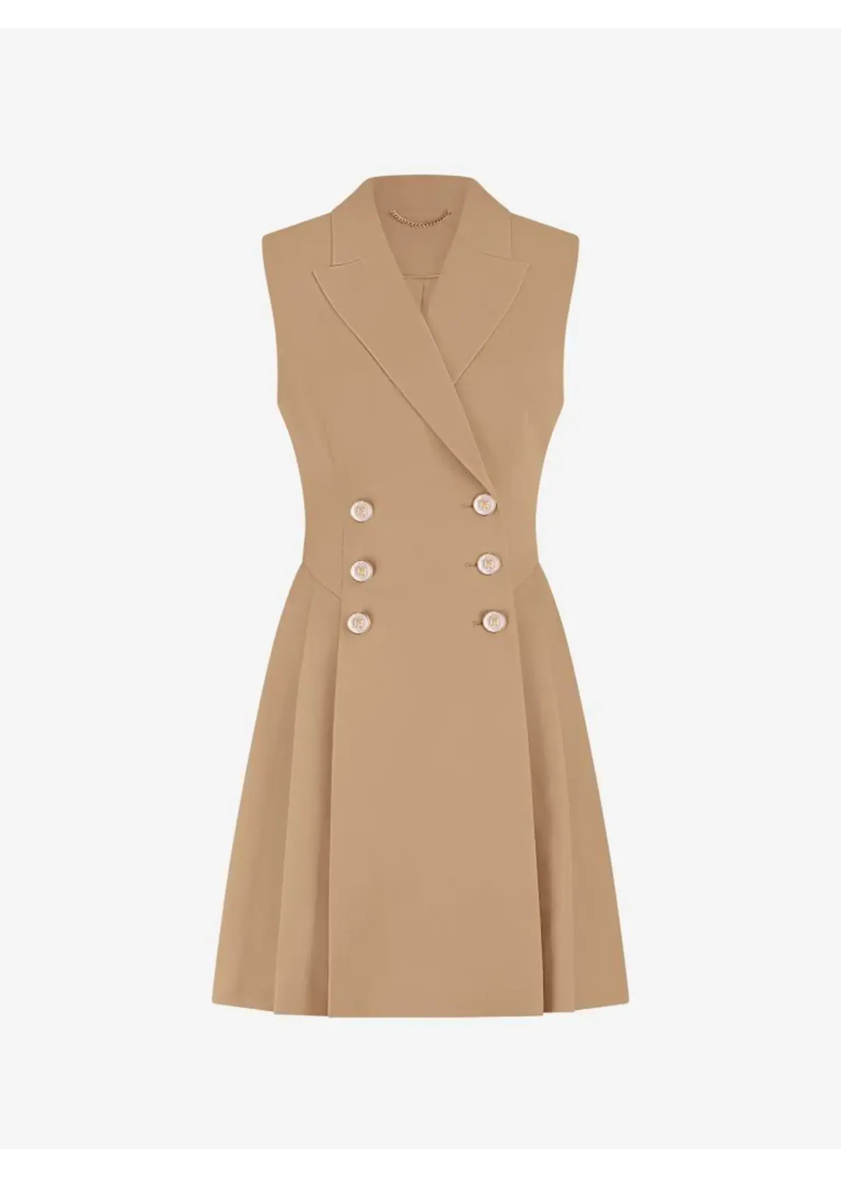 NIKKIE NIKKIE - Loja Blazerjurk - Hazelnut