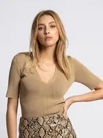 NIKKIE NIKKIE - Lerby Top - Hazelnut