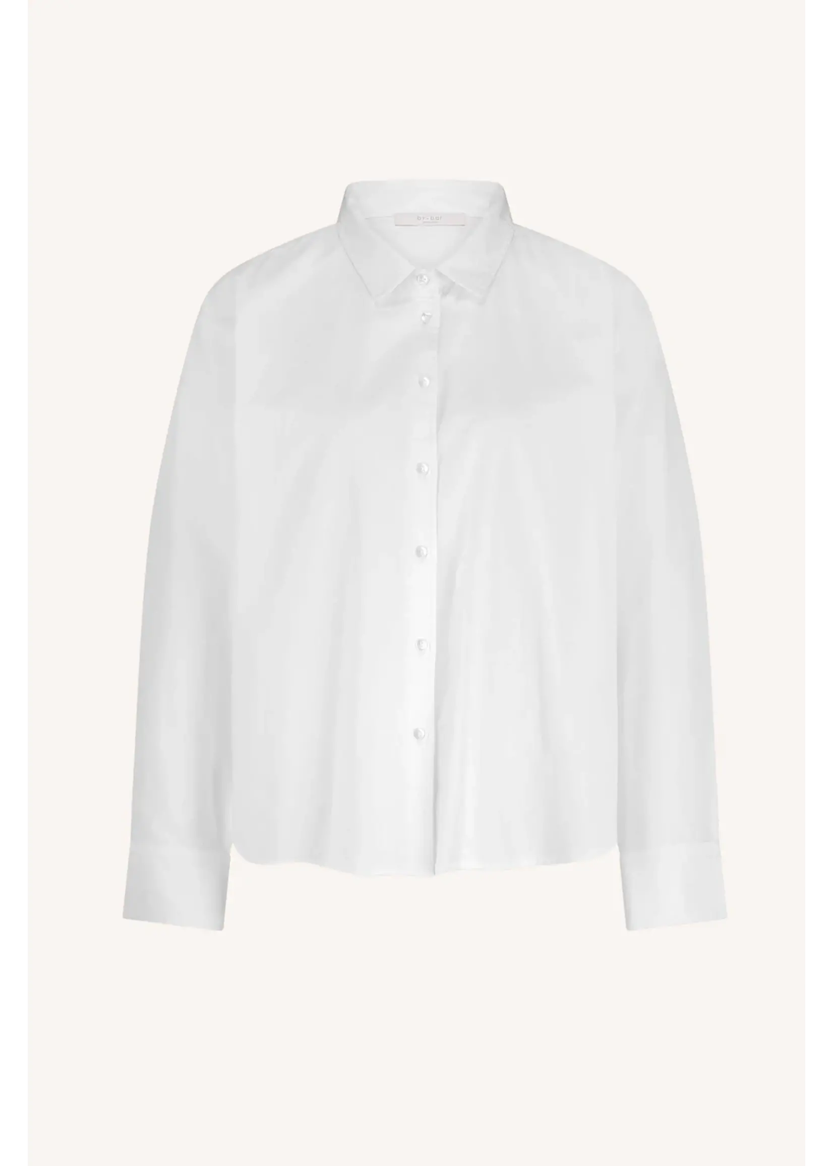 By-Bar By-Bar- Flo Poplin Blouse - Wit
