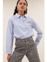 By-Bar By-Bar- Joly Blue Stripe Blouse - Sky