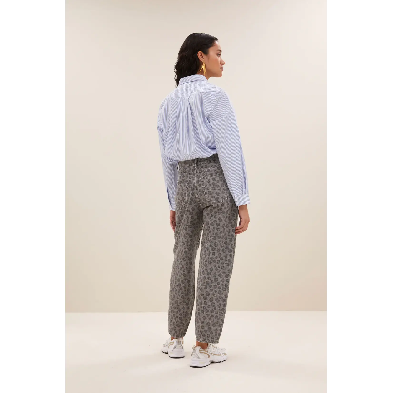 By-Bar By-Bar- Joly Blue Stripe Blouse - Sky