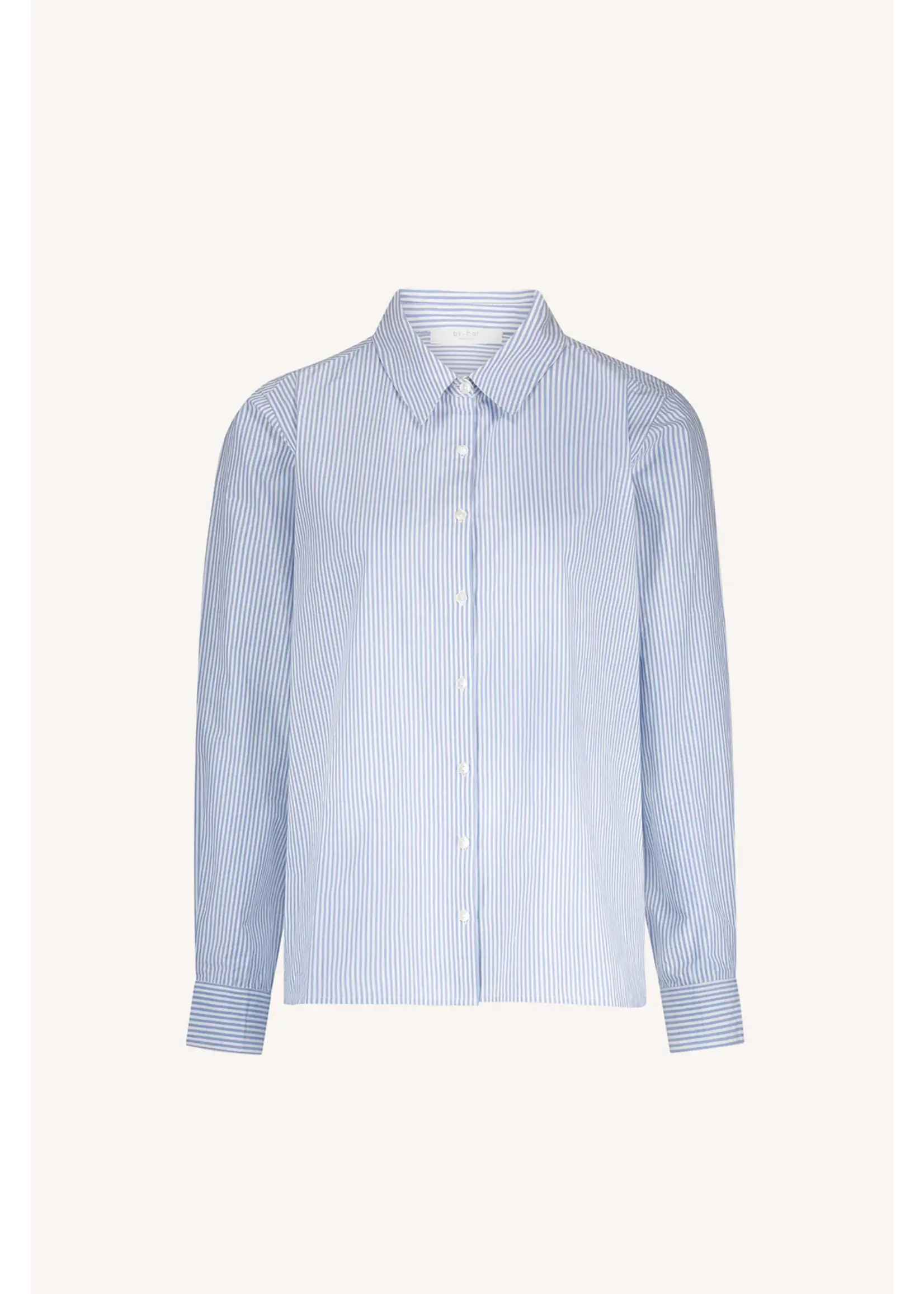 By-Bar By-Bar- Joly Blue Stripe Blouse - Sky