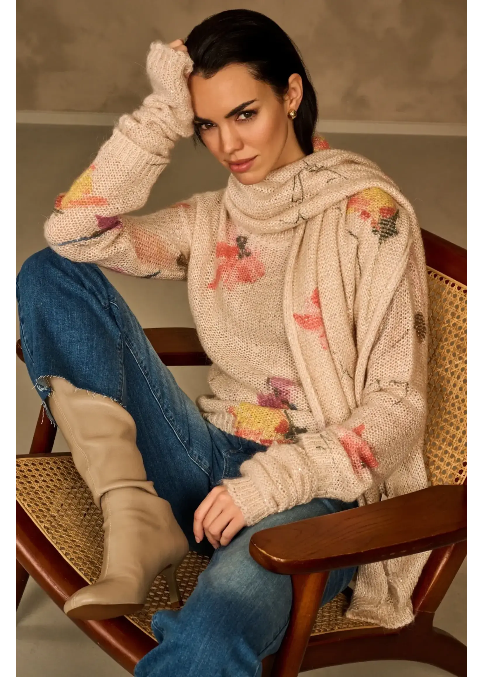 Due Amanti Due Amanti - Rews Pullover - Beige