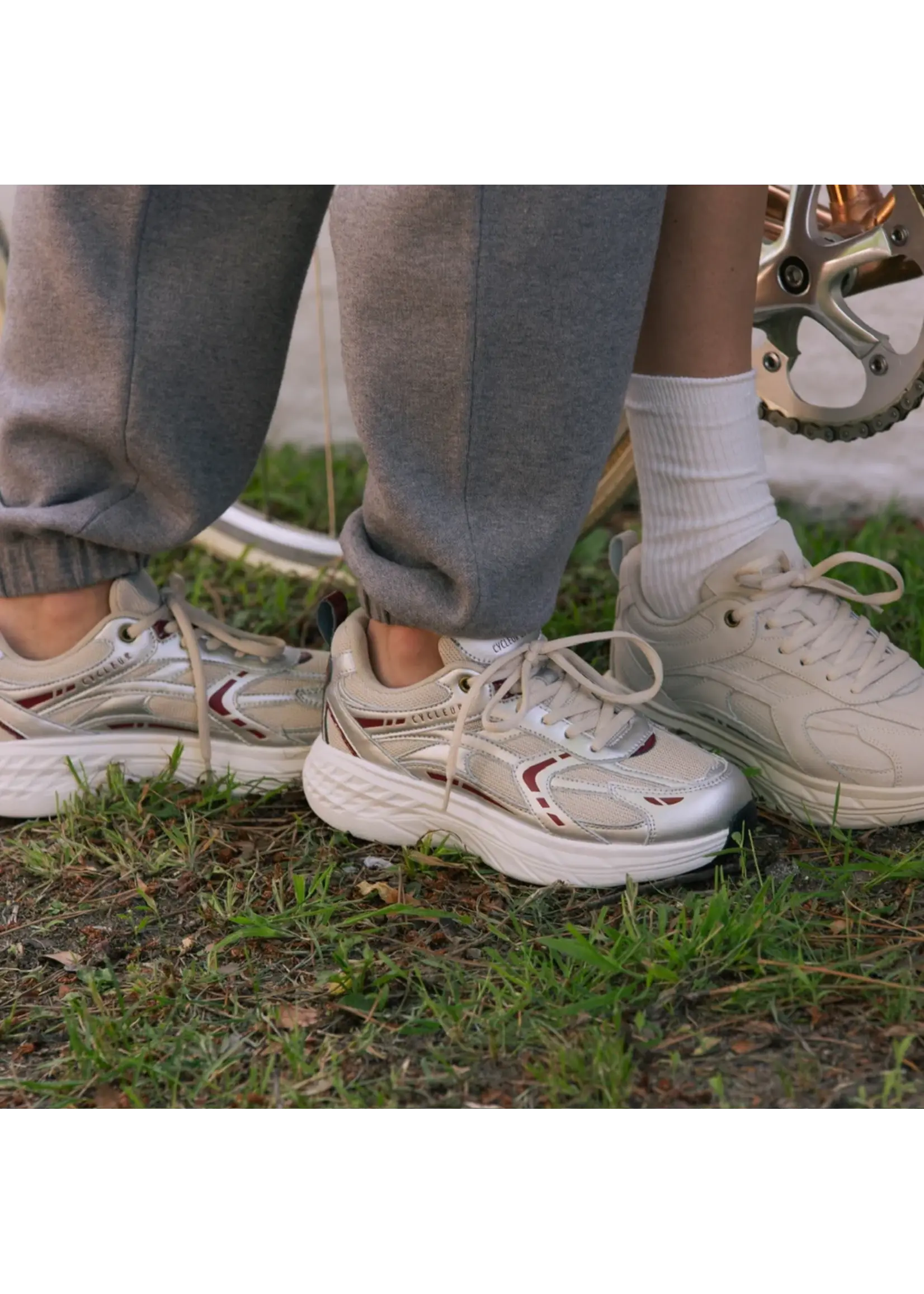 Cycleur de Luxe Cycleur de Luxe - CH1 Sneaker - Silver/Pumice