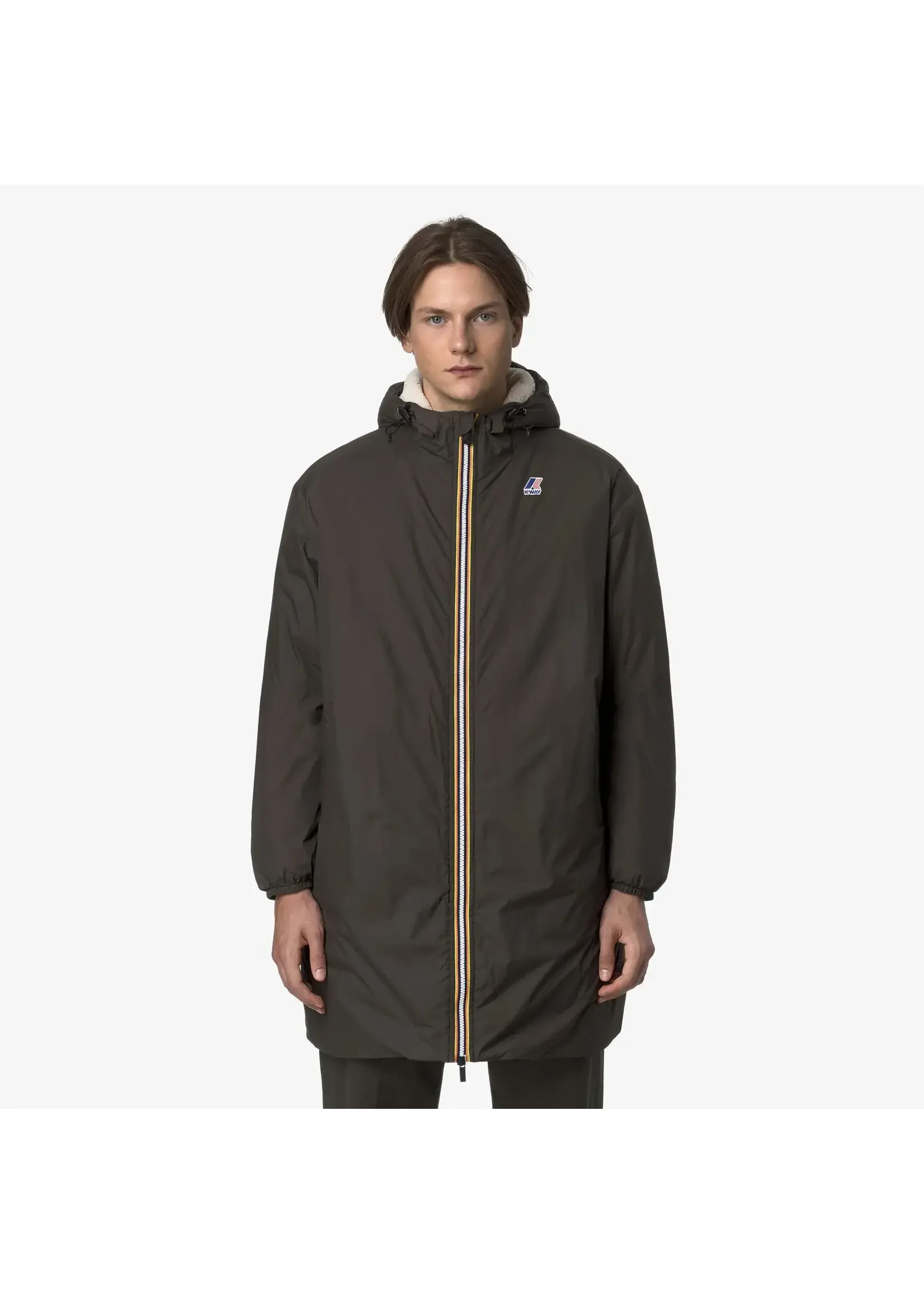 K-WAY K-WAY - Le Vrai 4.0 Eiffel East Orsetto - Black Olive