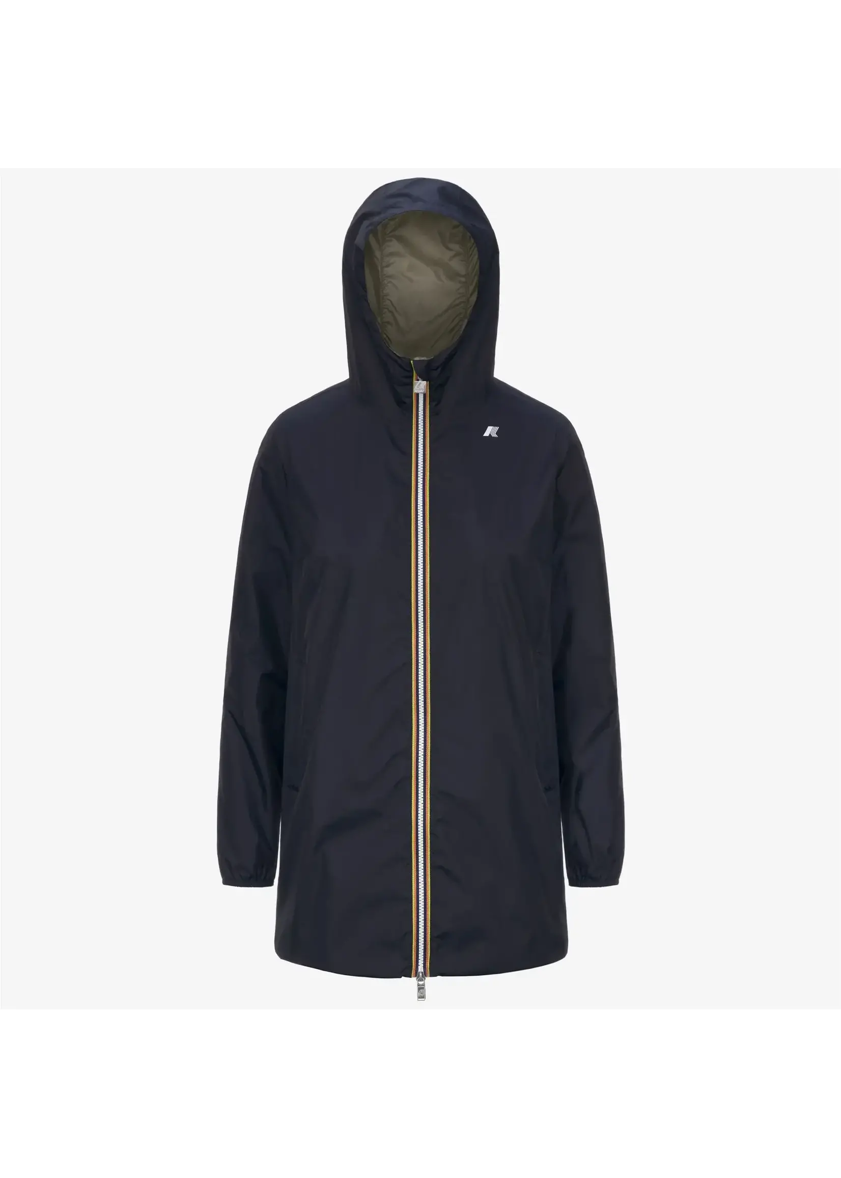 K-WAY K-WAY - Sophie Plus 2.0 Double - Blue Depth/Green Lichen