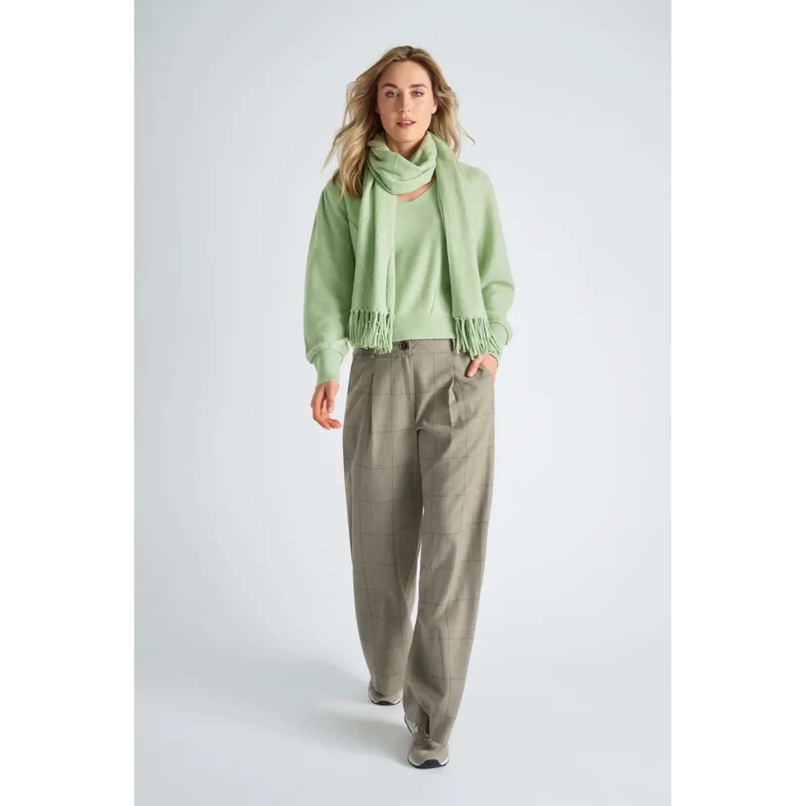Marie Méro Marie Méro - Mineral Green Broek - Olijf