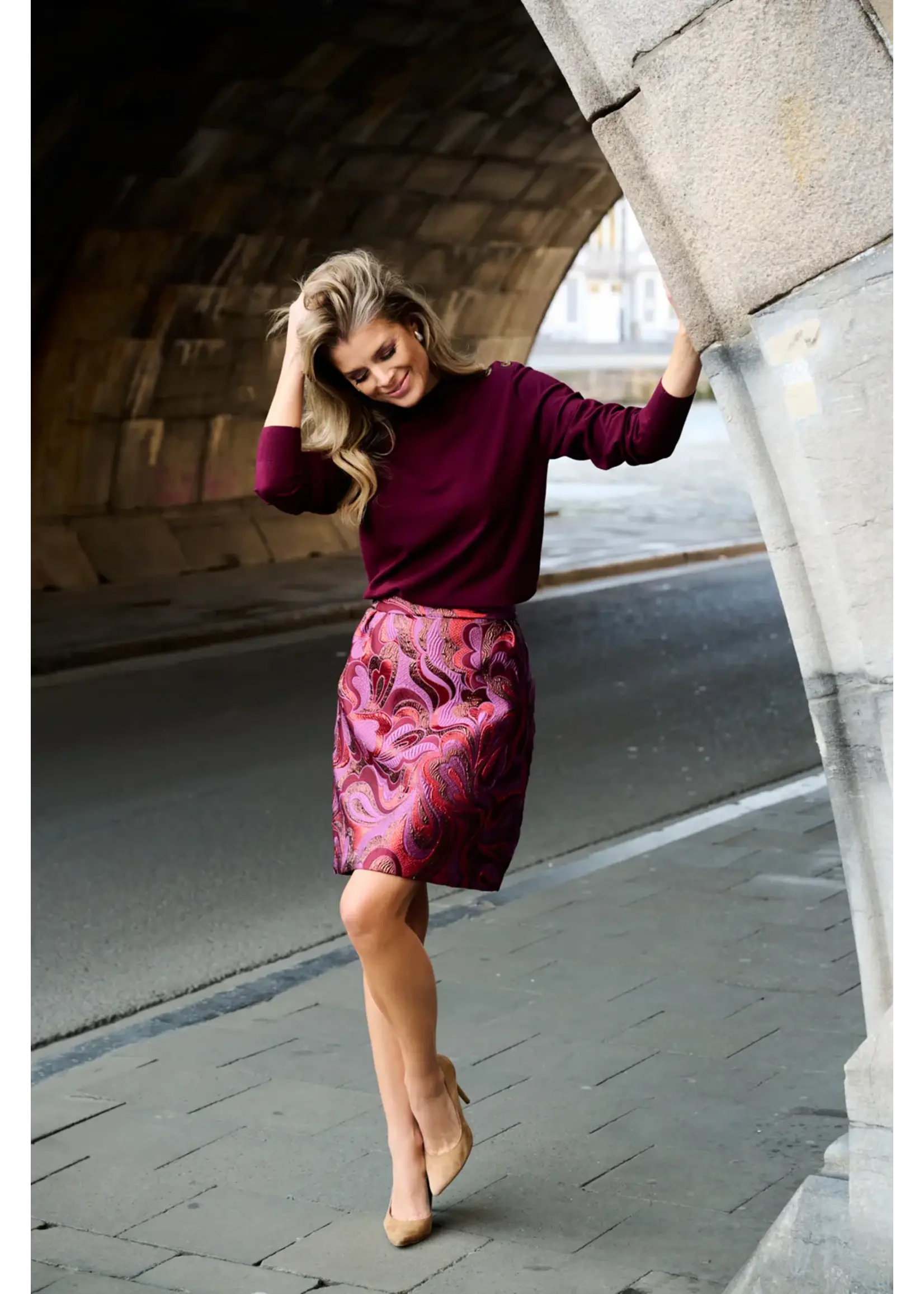 Léonie de Paris Léonie de Paris - Nia Rok - Aubergine/Violet