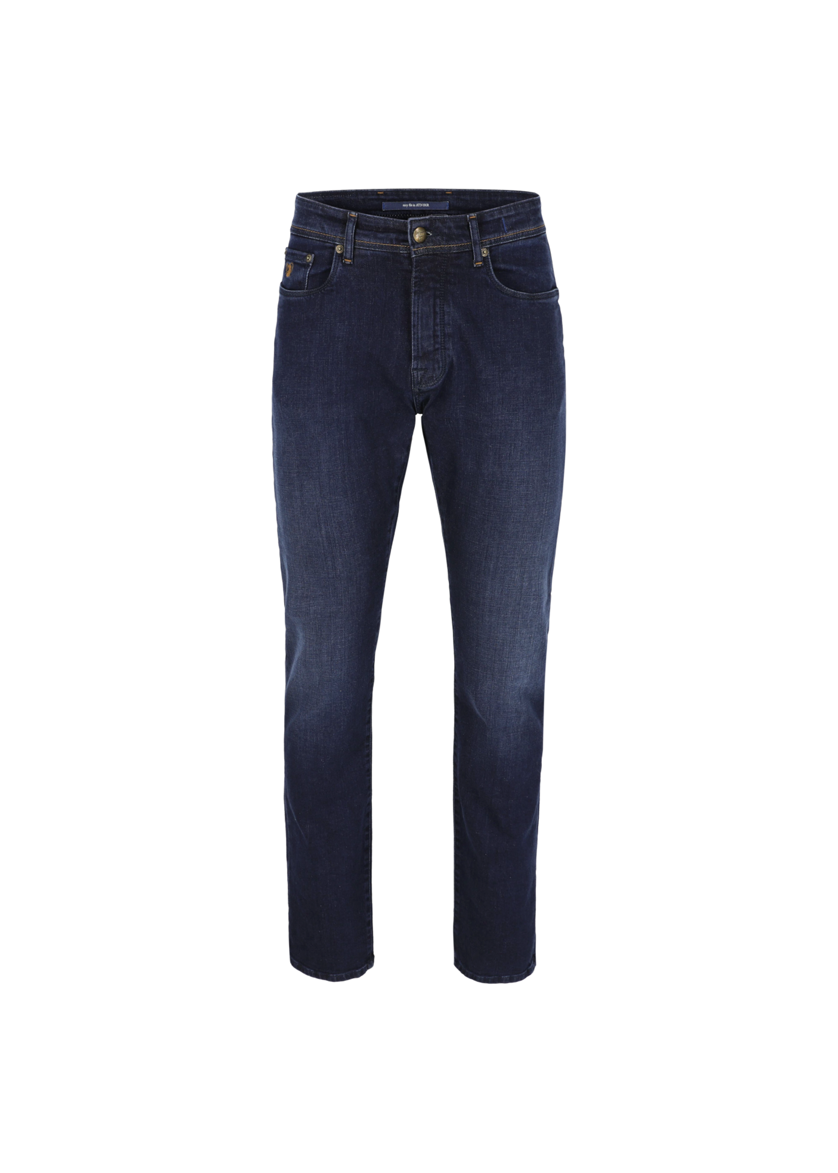 Atelier Noterman Atelier Noterman - Relax  Fit Jeans ATN01rg - Donker Denim