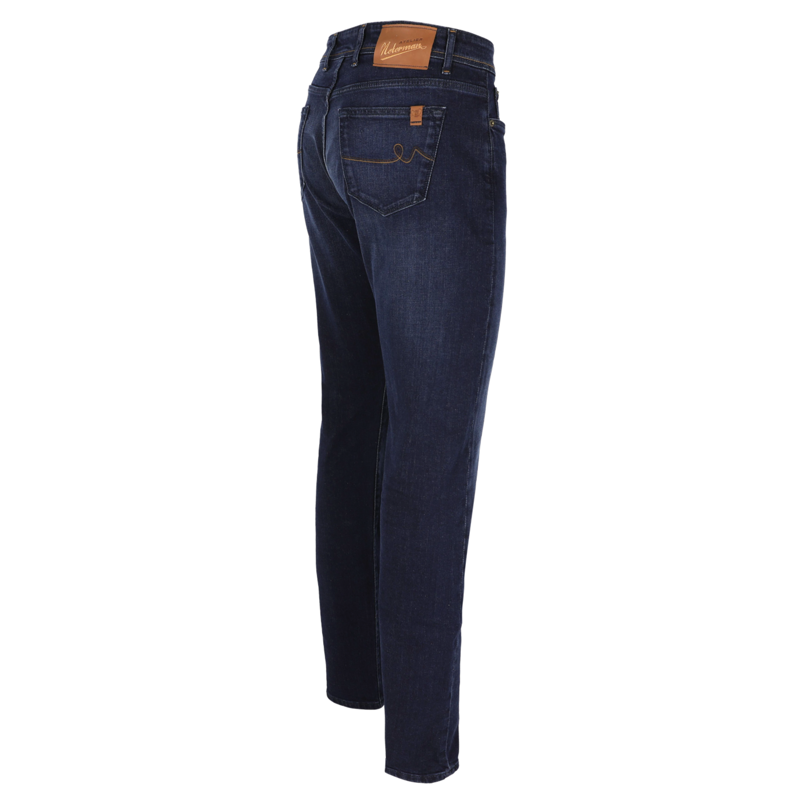 Atelier Noterman Atelier Noterman - Relax  Fit Jeans ATN01rg - Donker Denim