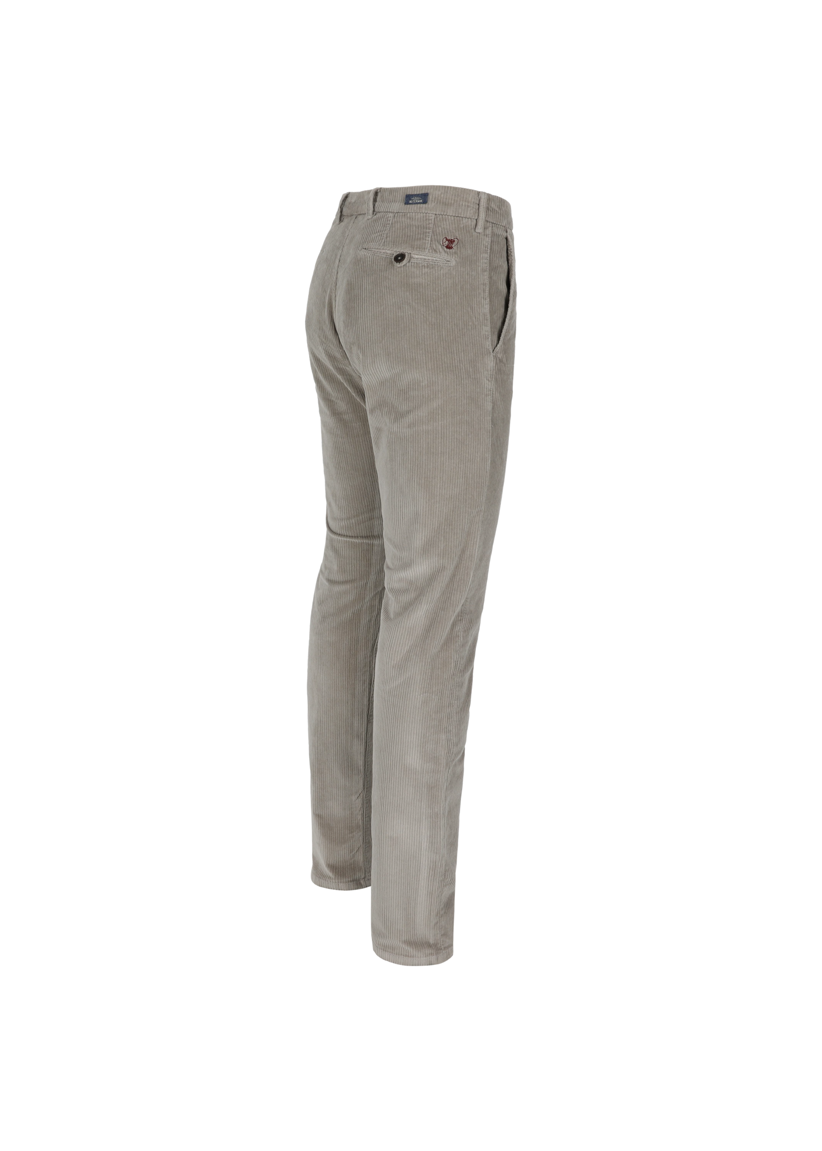 Atelier Noterman Atelier Noterman - Slim Fit Velours Chino - Taupe