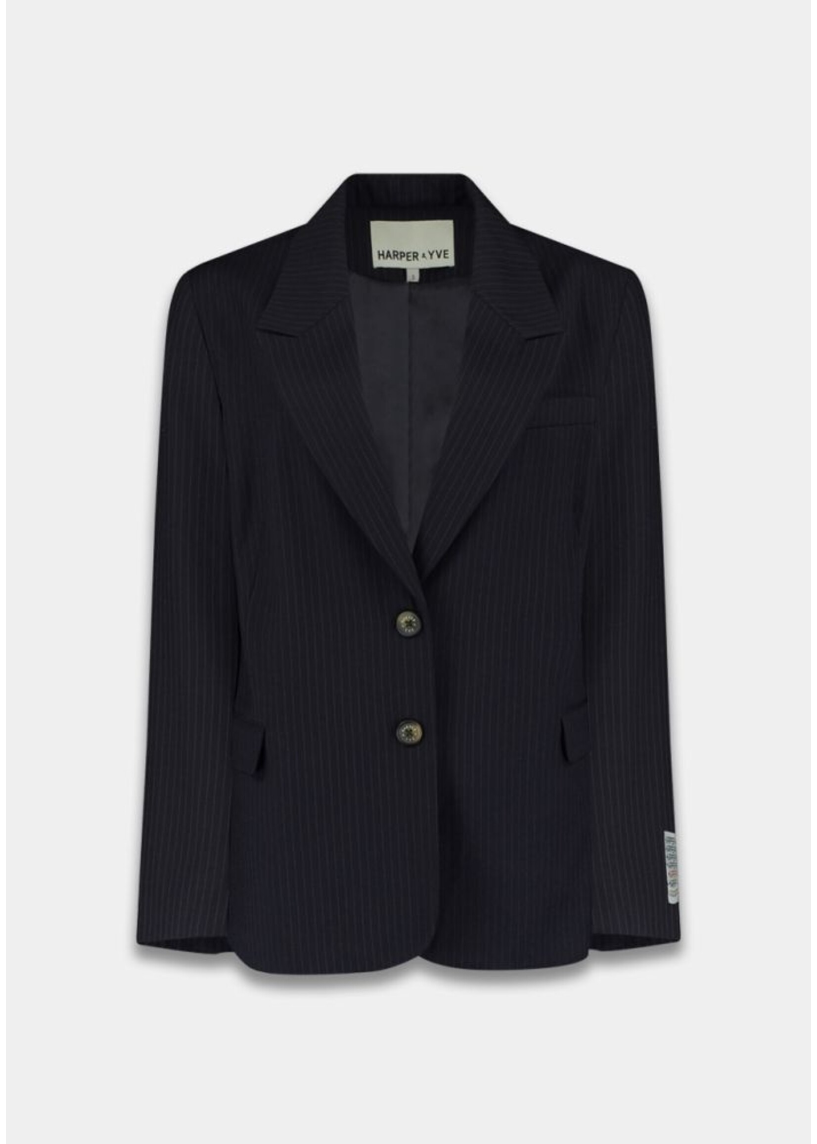 Harper&Yve Harper&Yve - Anna Blazer - Black/Stripe