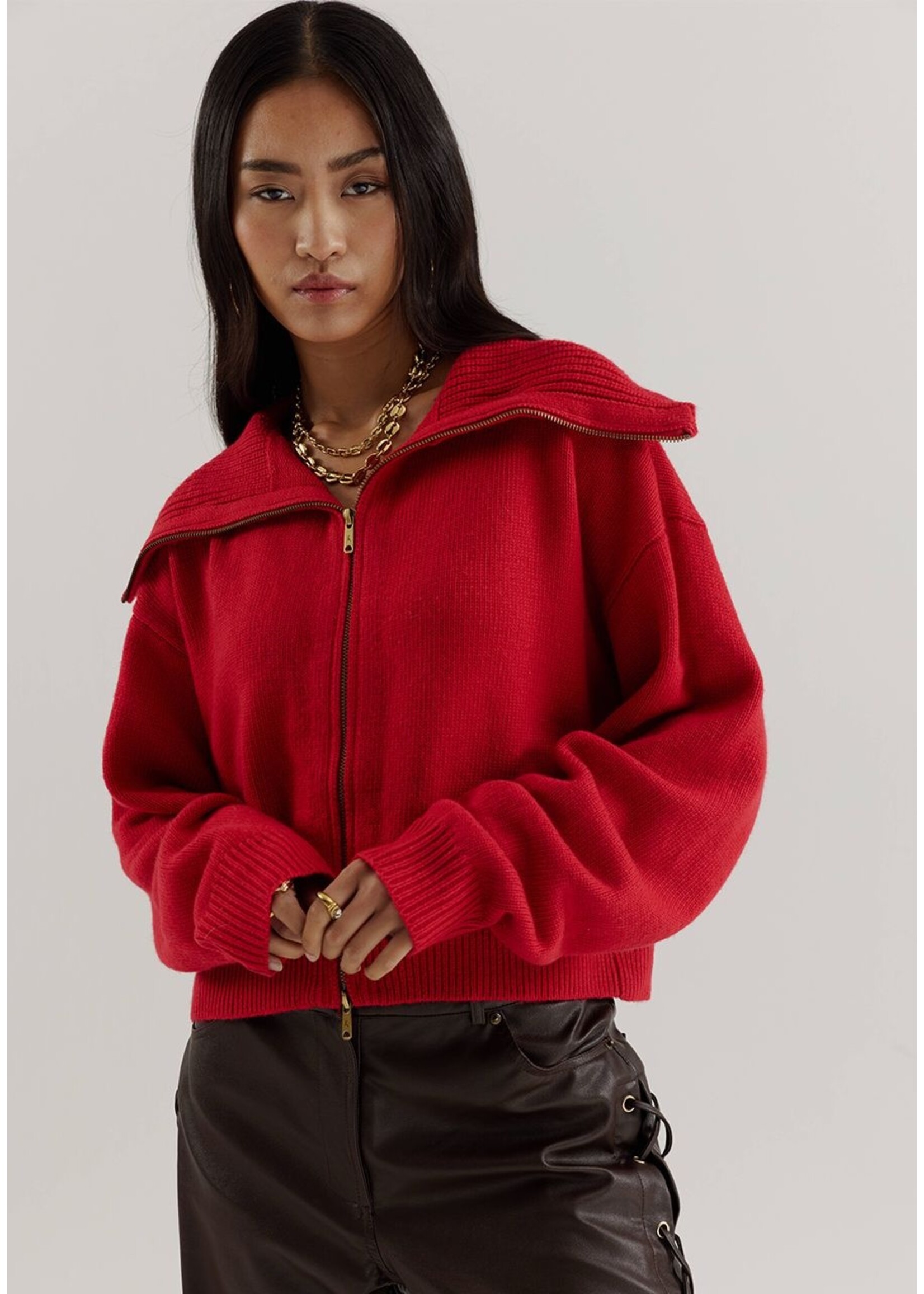 Harper&Yve Harper&Yve - Isa Cardigan - Rood
