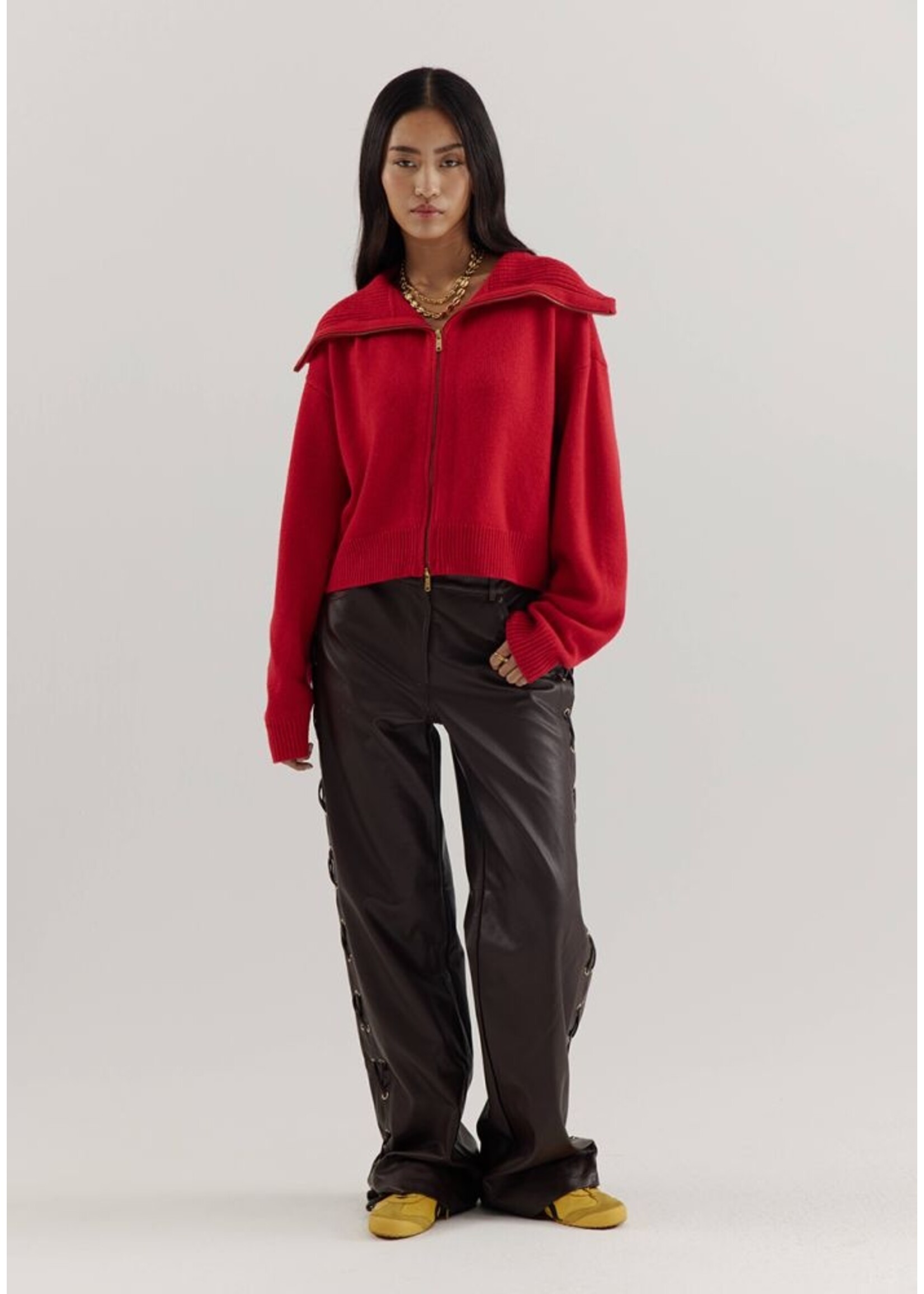 Harper&Yve Harper&Yve - Isa Cardigan - Rood