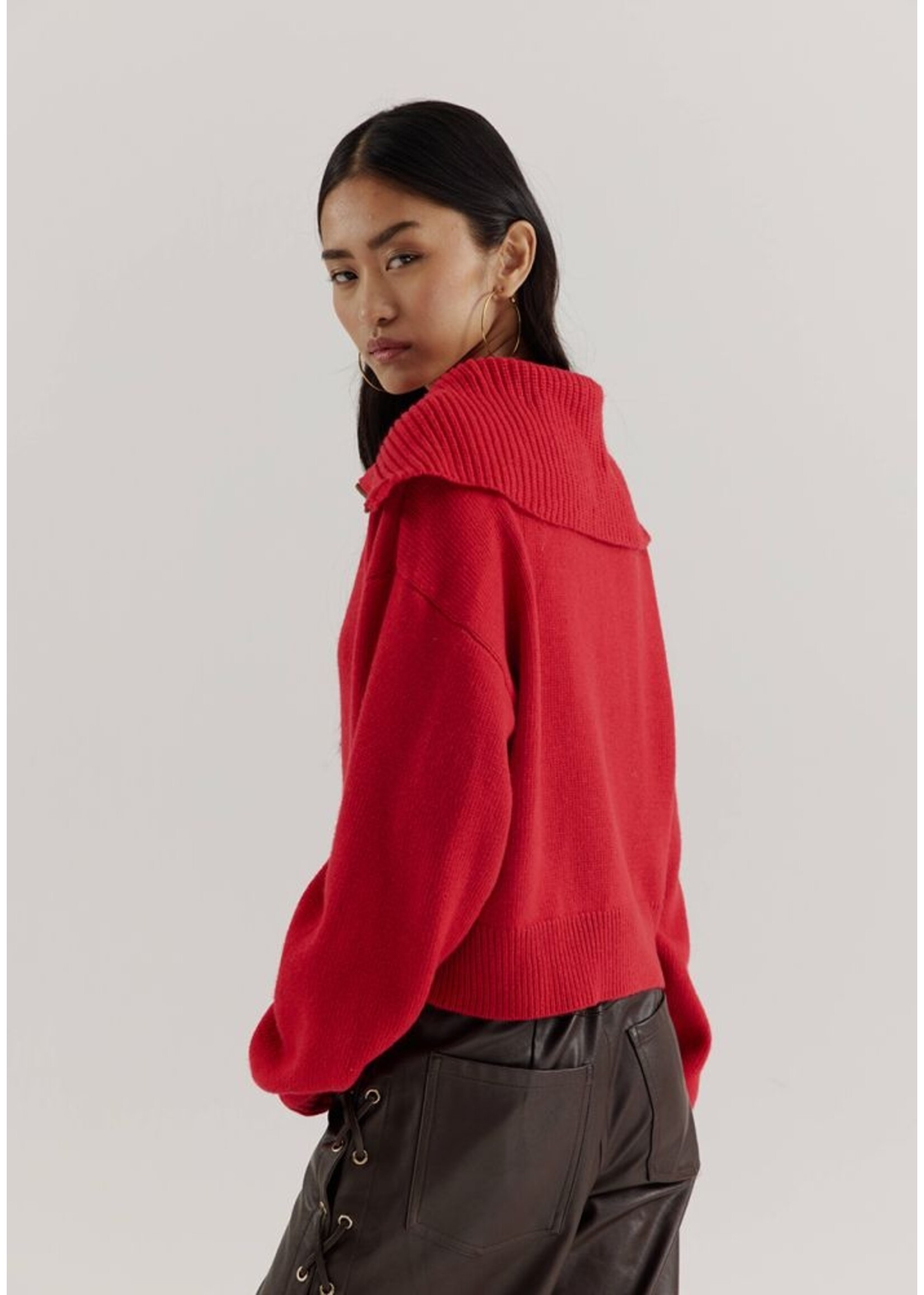 Harper&Yve Harper&Yve - Isa Cardigan - Rood