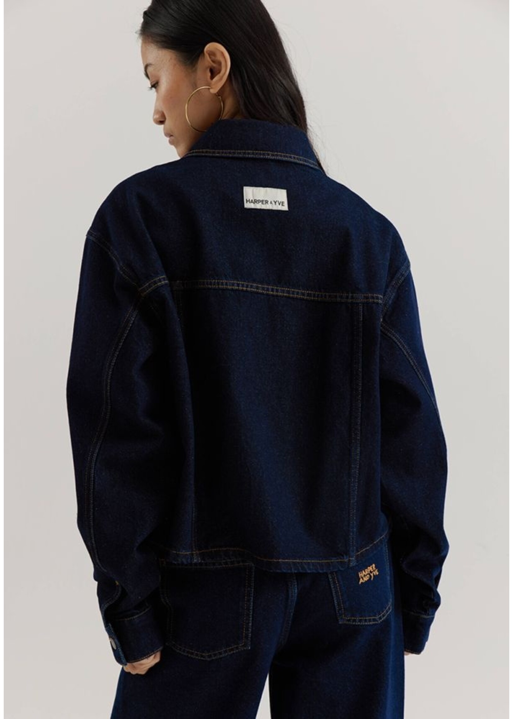 Harper&Yve Harper&Yve - Wally Jacket - Donkerblauw