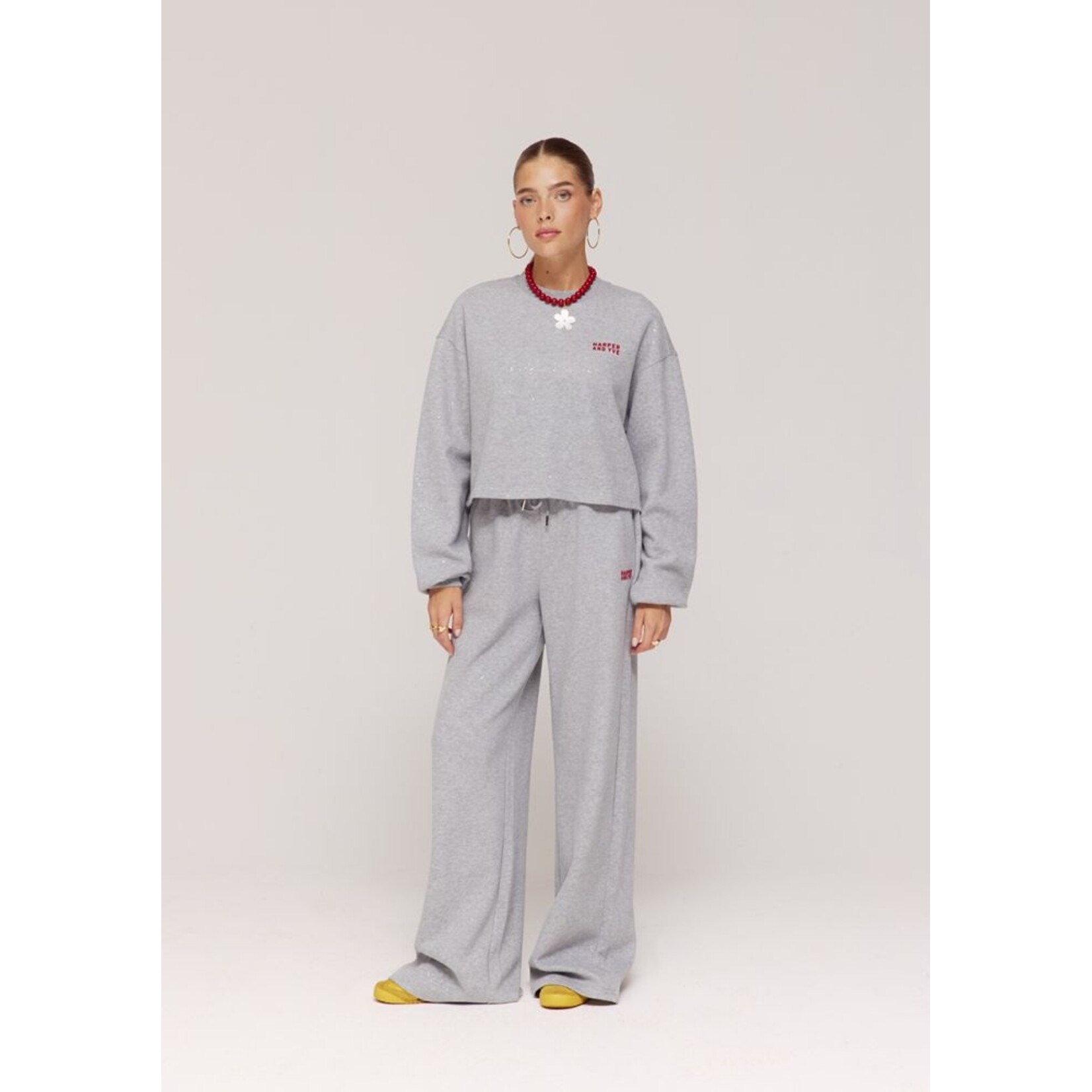 Harper&Yve Harper&Yve - Darcy Sweater - Grijs/Glitter
