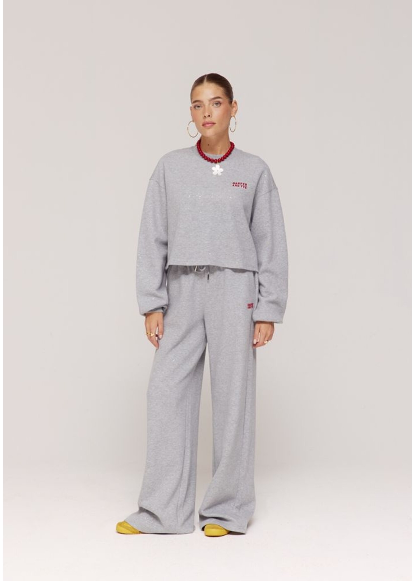 Harper&Yve Harper&Yve - Darcy Sweater - Grijs/Glitter