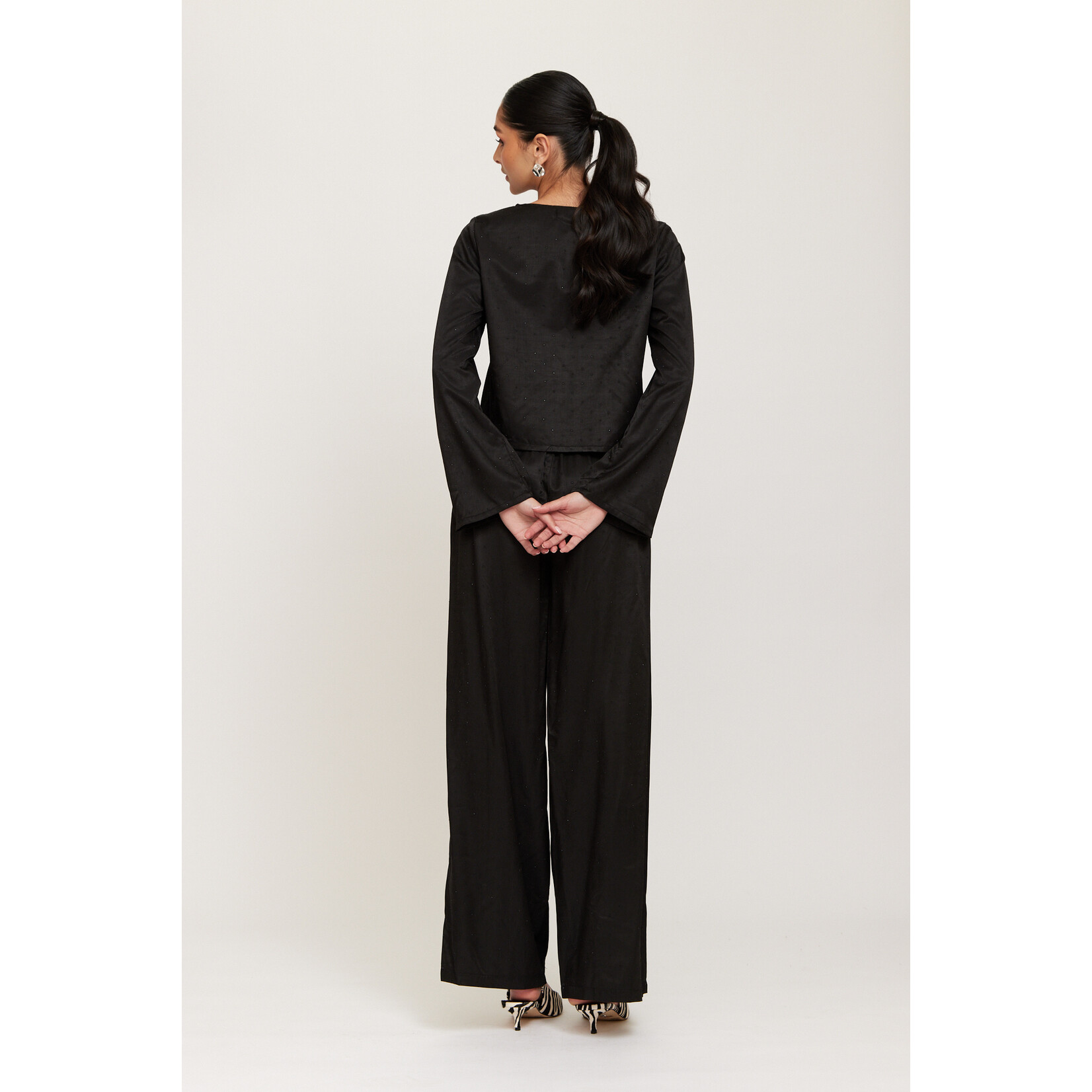 Rut&Circle Rut&Circle - Emma Strass Broek - Zwart