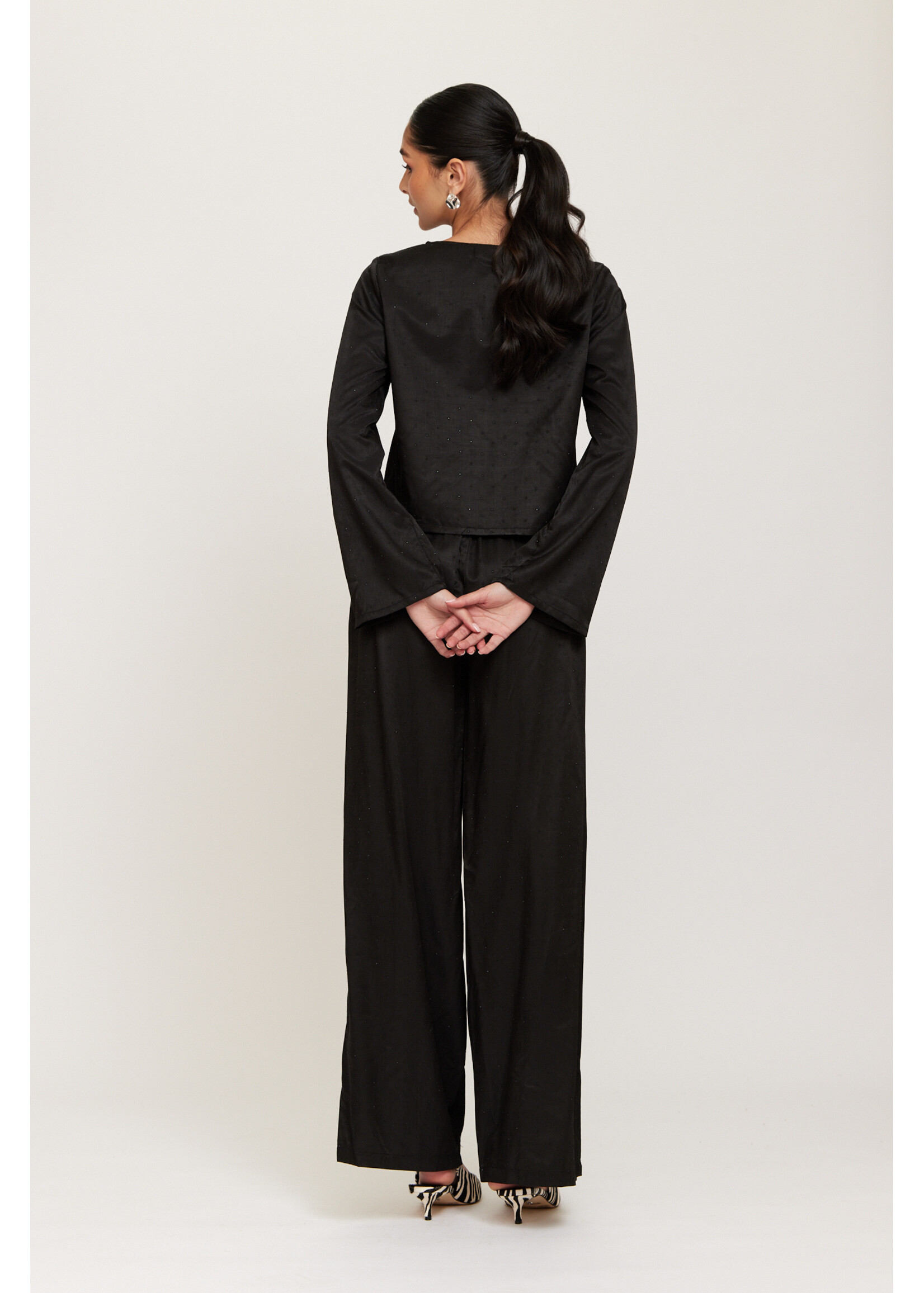 Rut&Circle Rut&Circle - Emma Strass Broek - Zwart