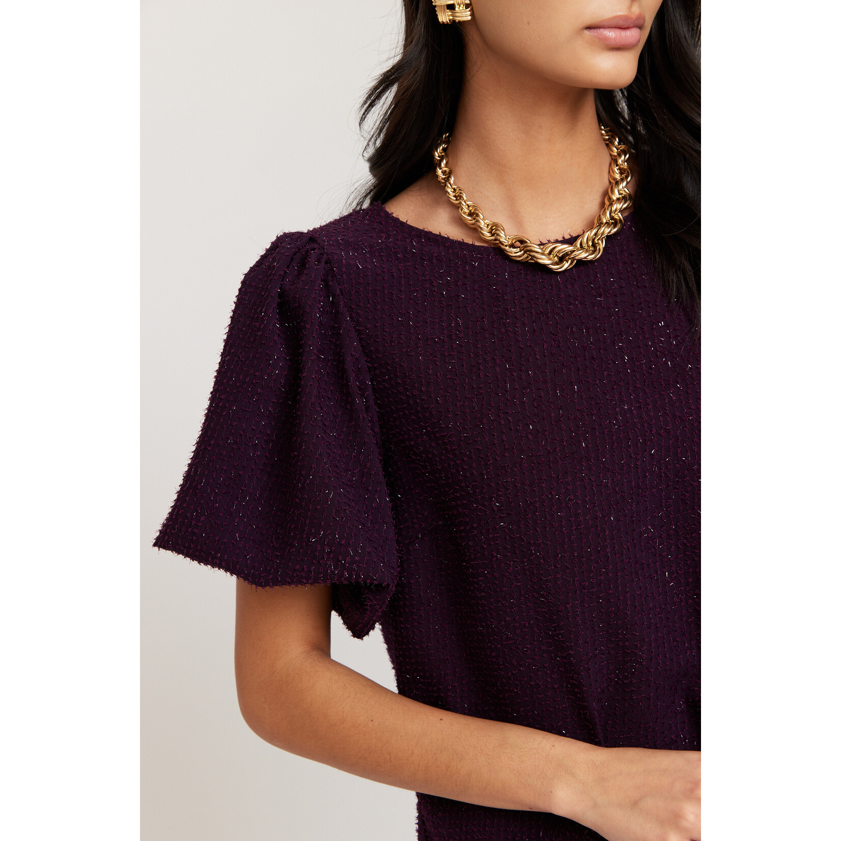 Rut&Circle Rut&Circle - Hilda Blouse - Purple