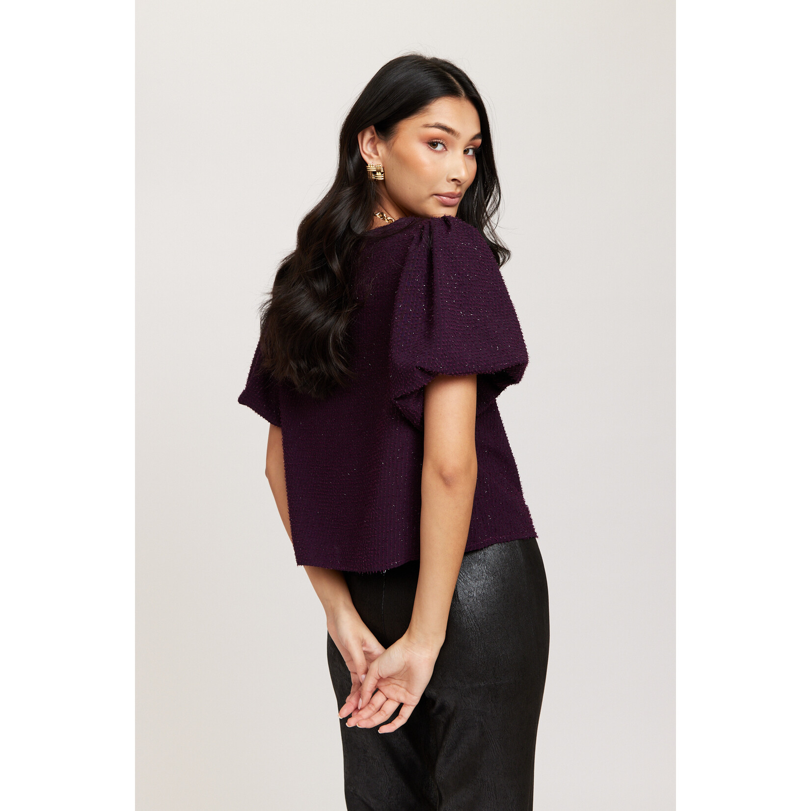 Rut&Circle Rut&Circle - Hilda Blouse - Purple