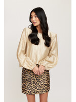 Rut&Circle Rut&Circle - Johanna Blouse - Champagne
