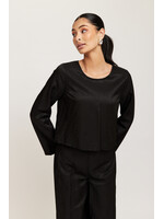 Rut&Circle Rut&Circle - Emma Strass Blouse - Zwart
