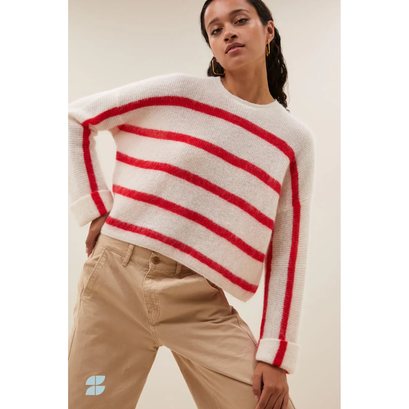 By-Bar By-Bar - Vide Pullover - Lollipop Stripe