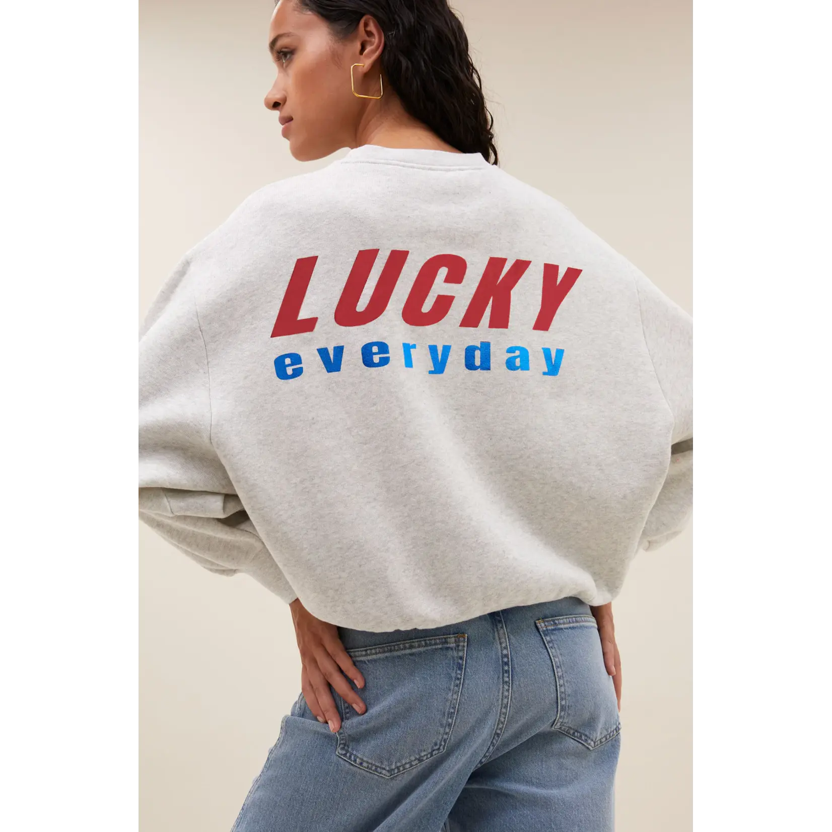 By-Bar By-Bar - Bibi Lucky Everyday Sweater - Light Grey Melee