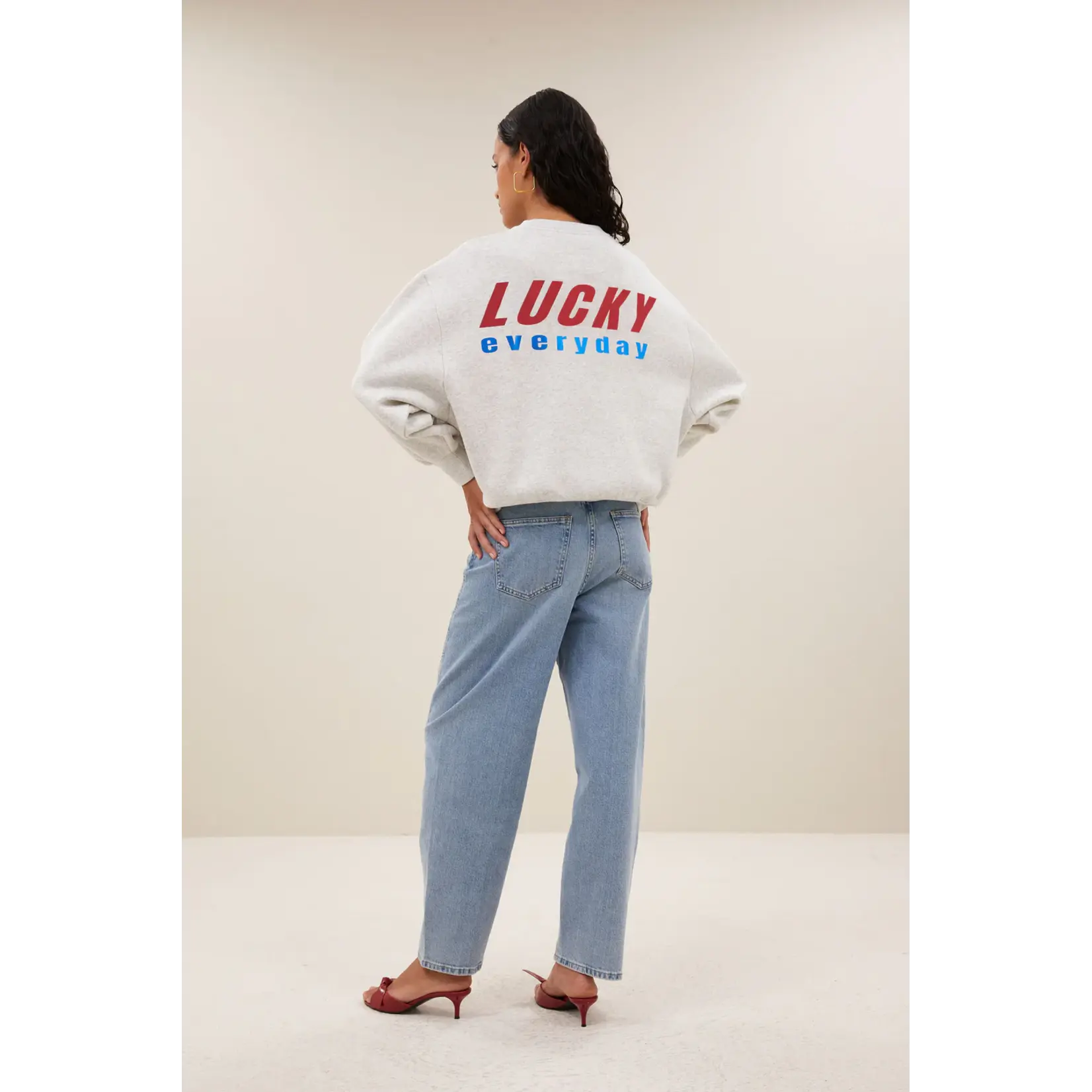 By-Bar By-Bar - Bibi Lucky Everyday Sweater - Light Grey Melee