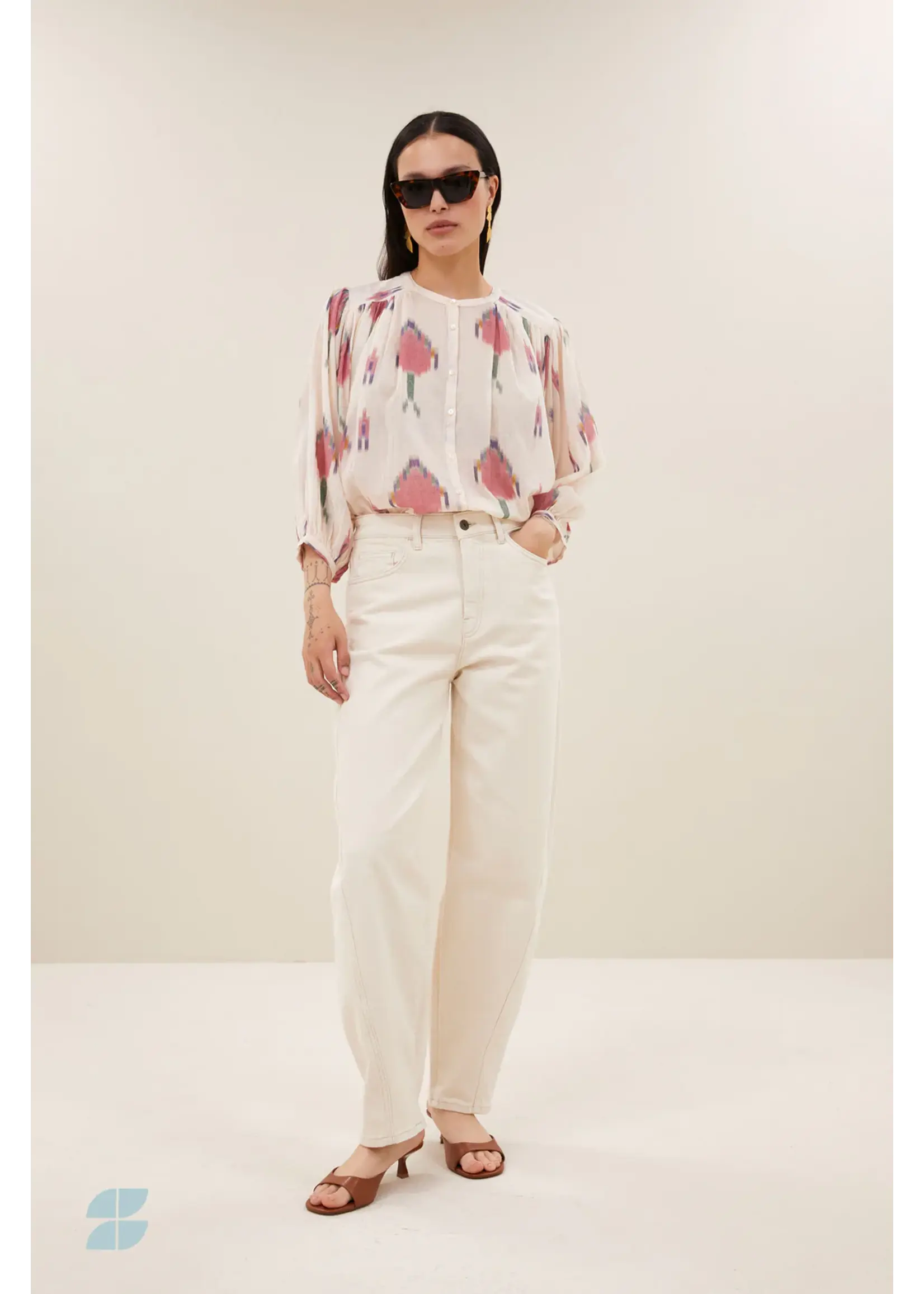 By-Bar By-Bar - Becky Blouse - Ikat Spring