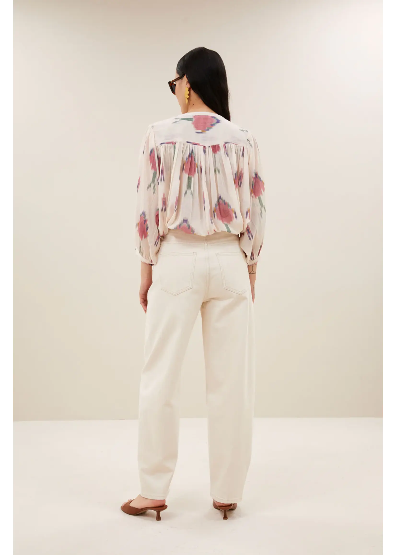 By-Bar By-Bar - Becky Blouse - Ikat Spring