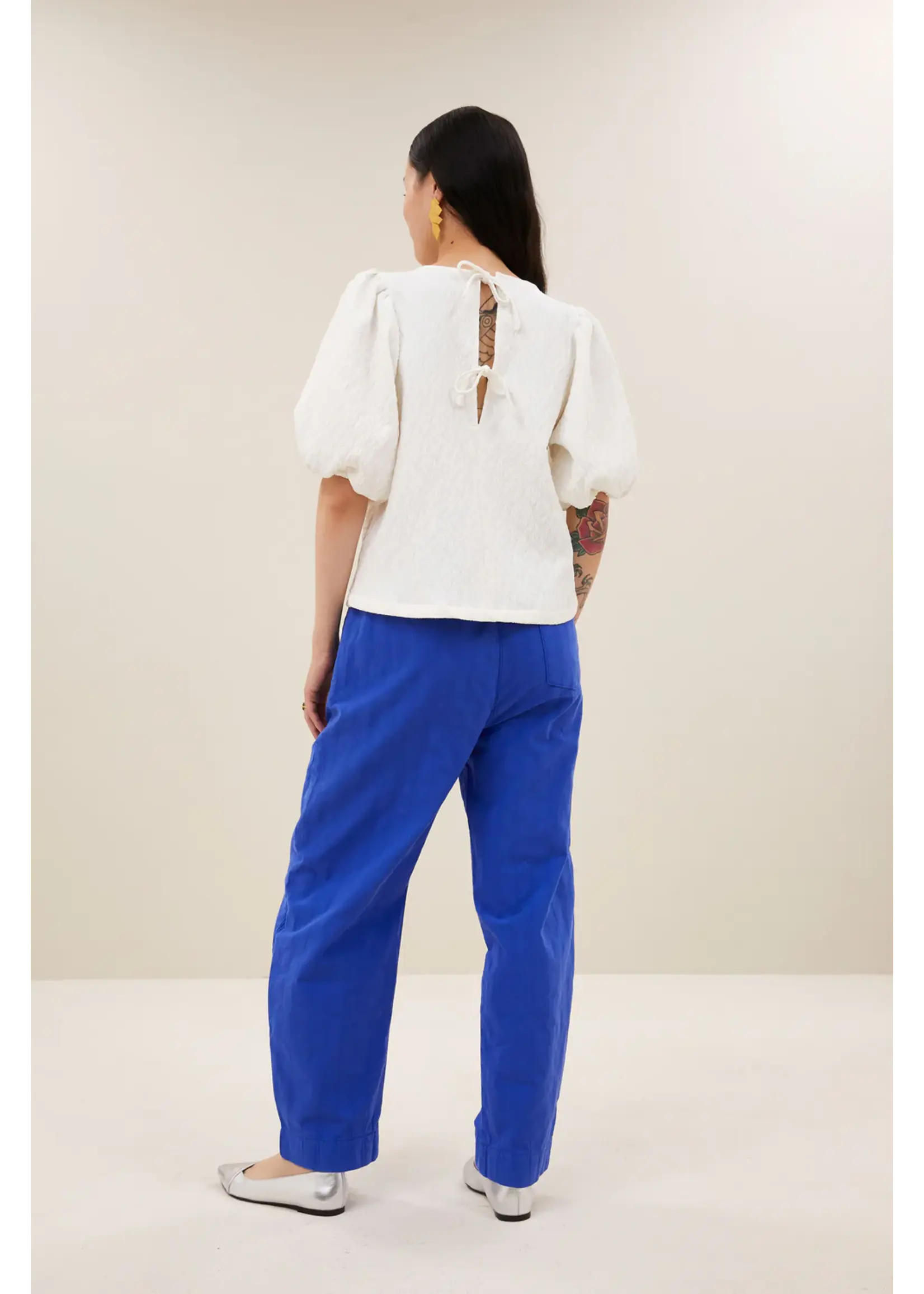 By-Bar By-Bar - Jet Cheetah Blouse - Off White