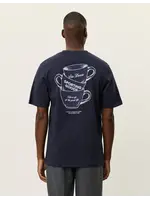 Les Deux Les Deux - Ben Artist T-Shirt - Donkermarine